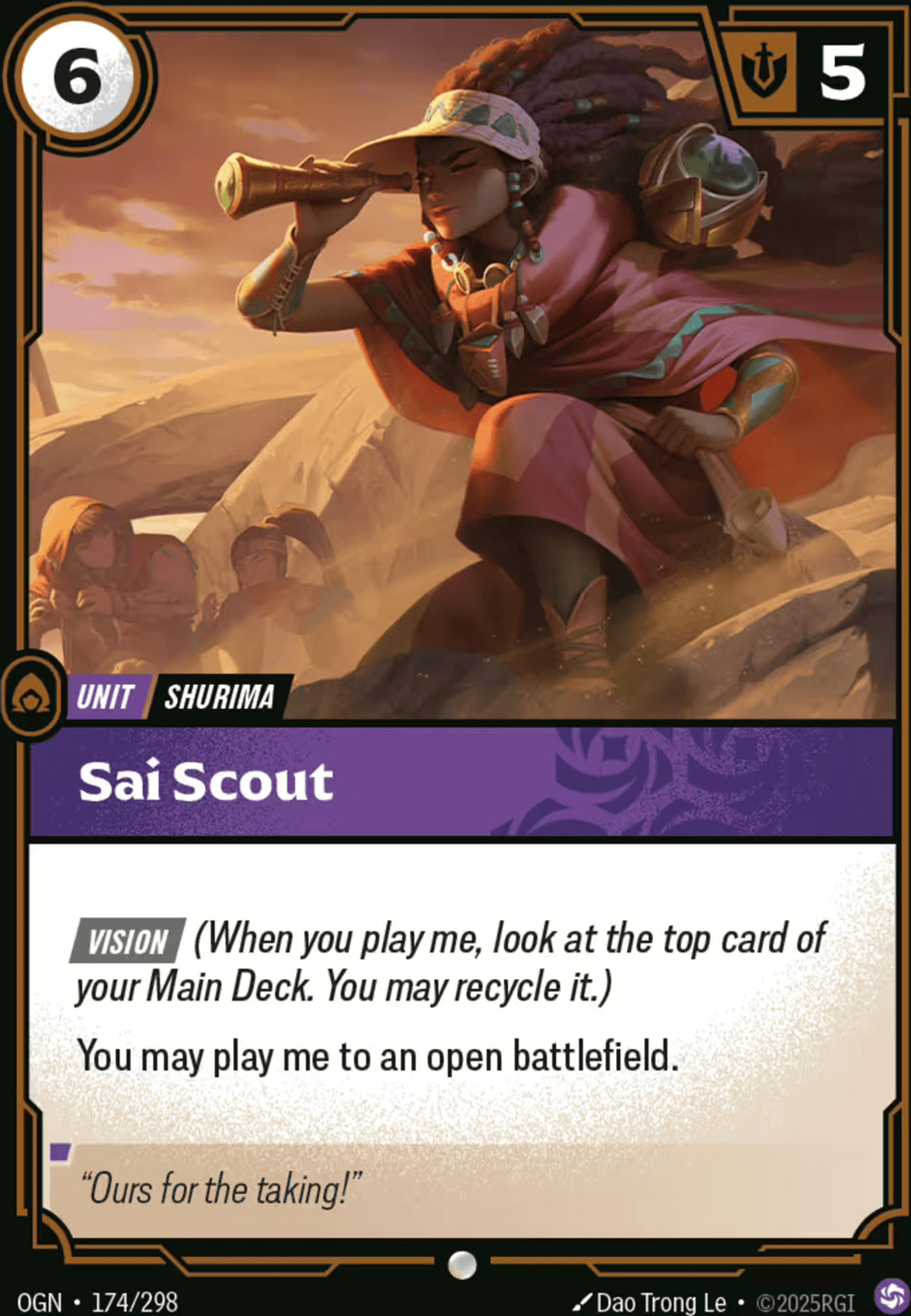 Sai Scout — Origins - Main Set — Riftbound