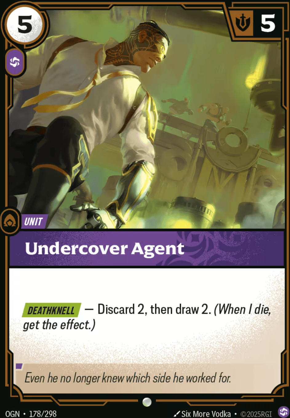 Undercover Agent — Origins - Main Set — Riftbound
