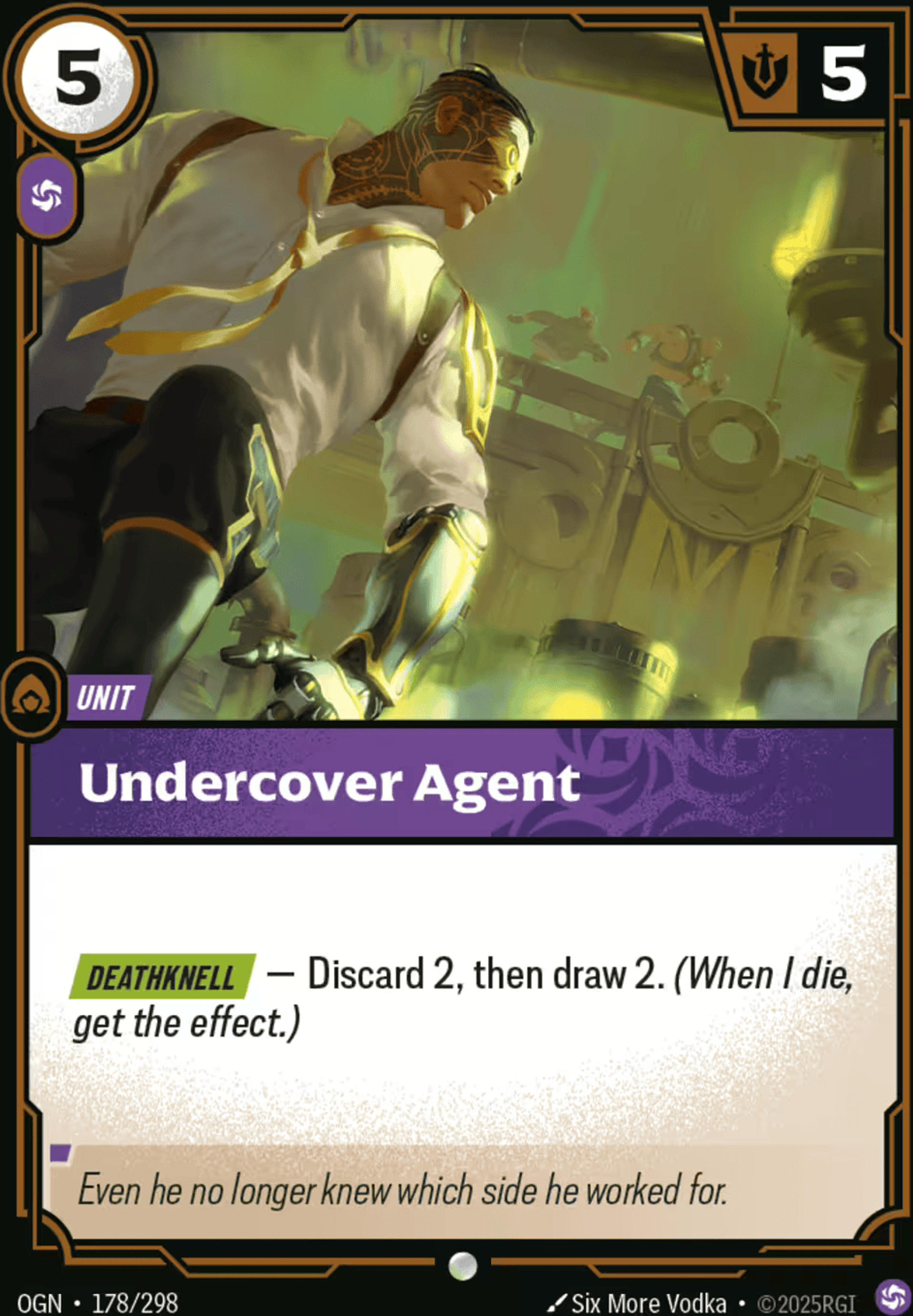 Undercover Agent — Origins - Main Set — Riftbound