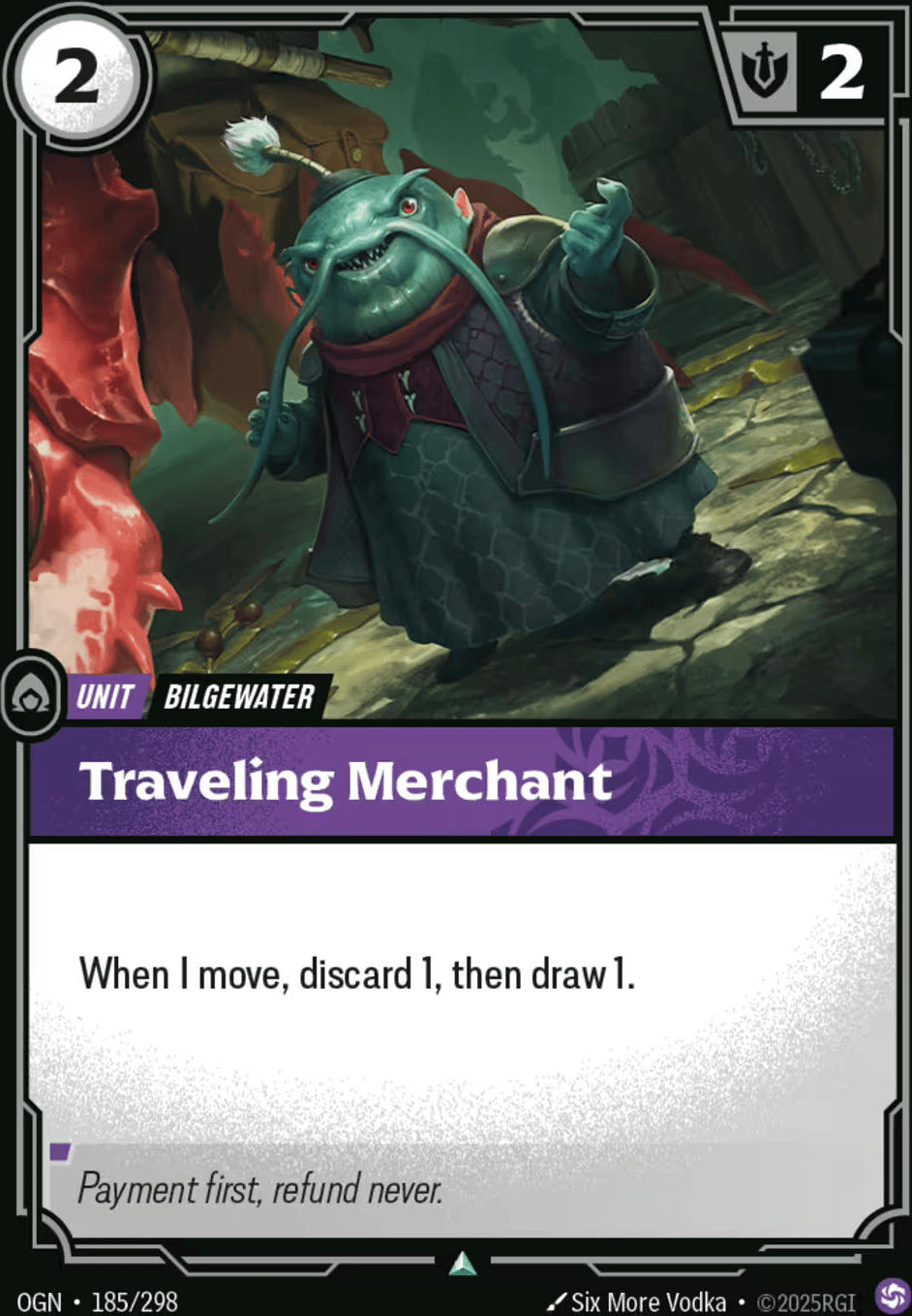 Traveling Merchant — Origins - Main Set — Riftbound