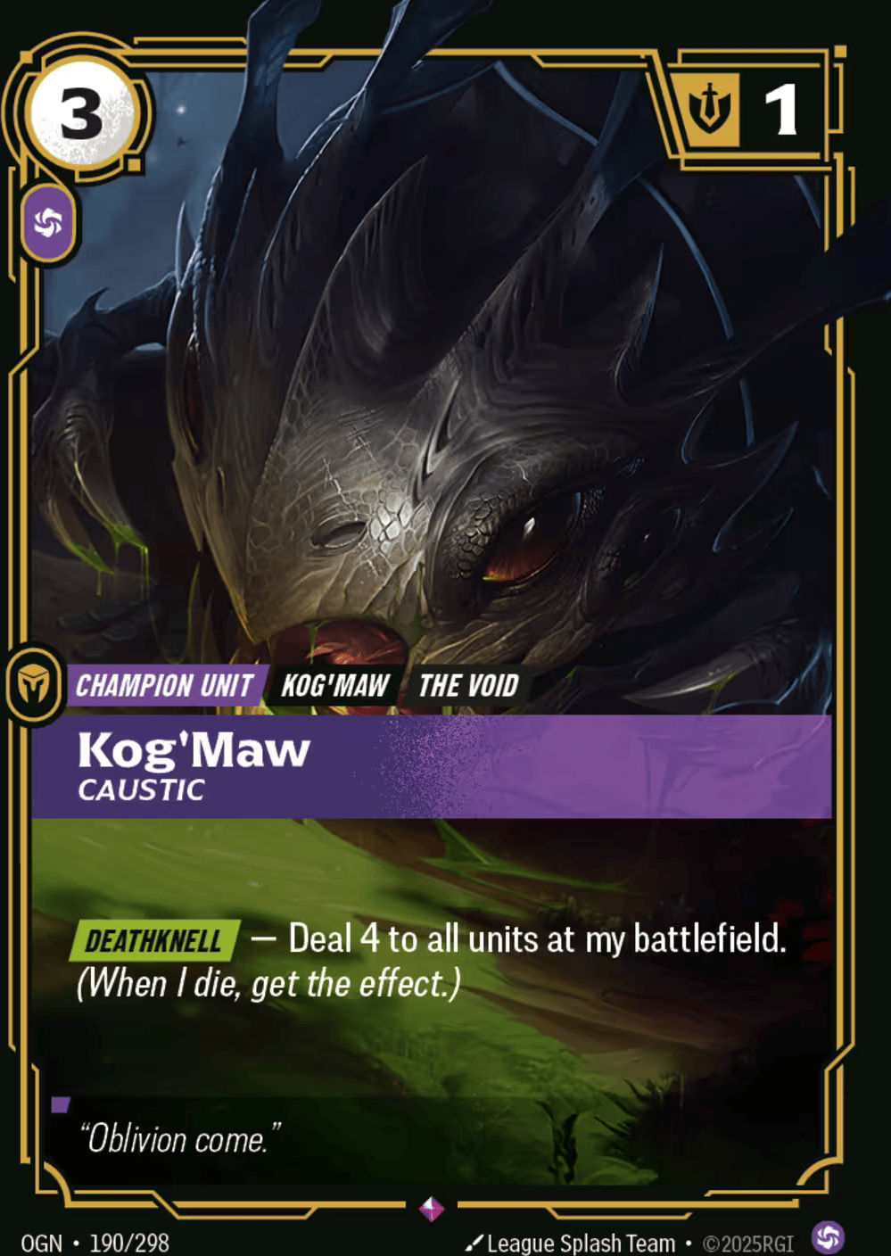 Kog'Maw - Caustic