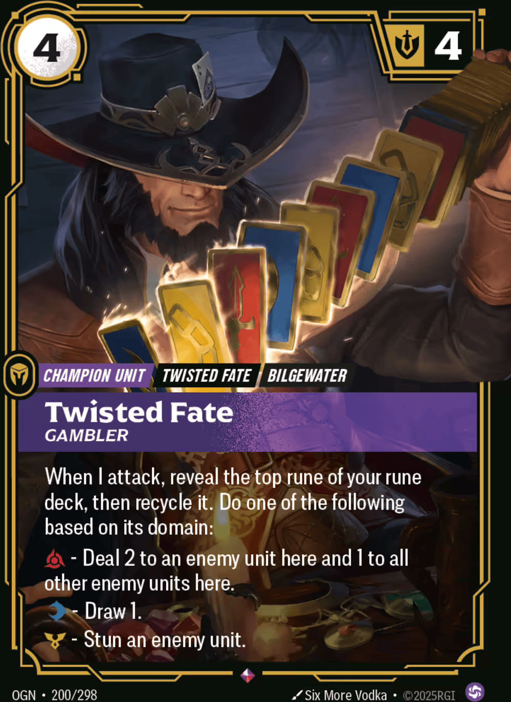 Twisted Fate - Gambler