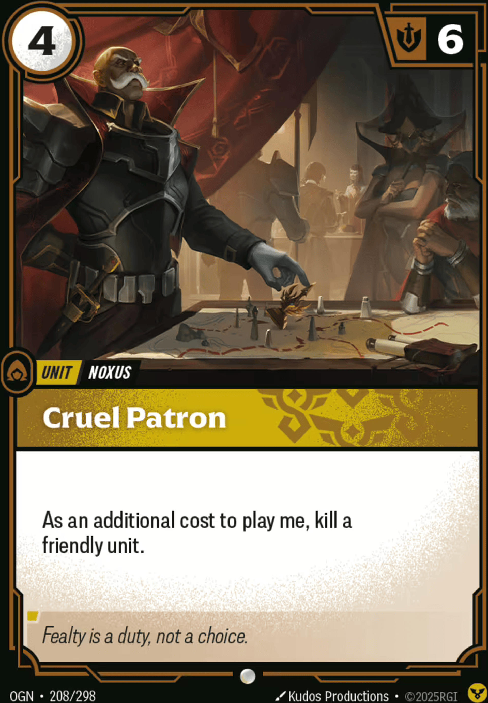 Cruel Patron — Origins - Main Set — Riftbound