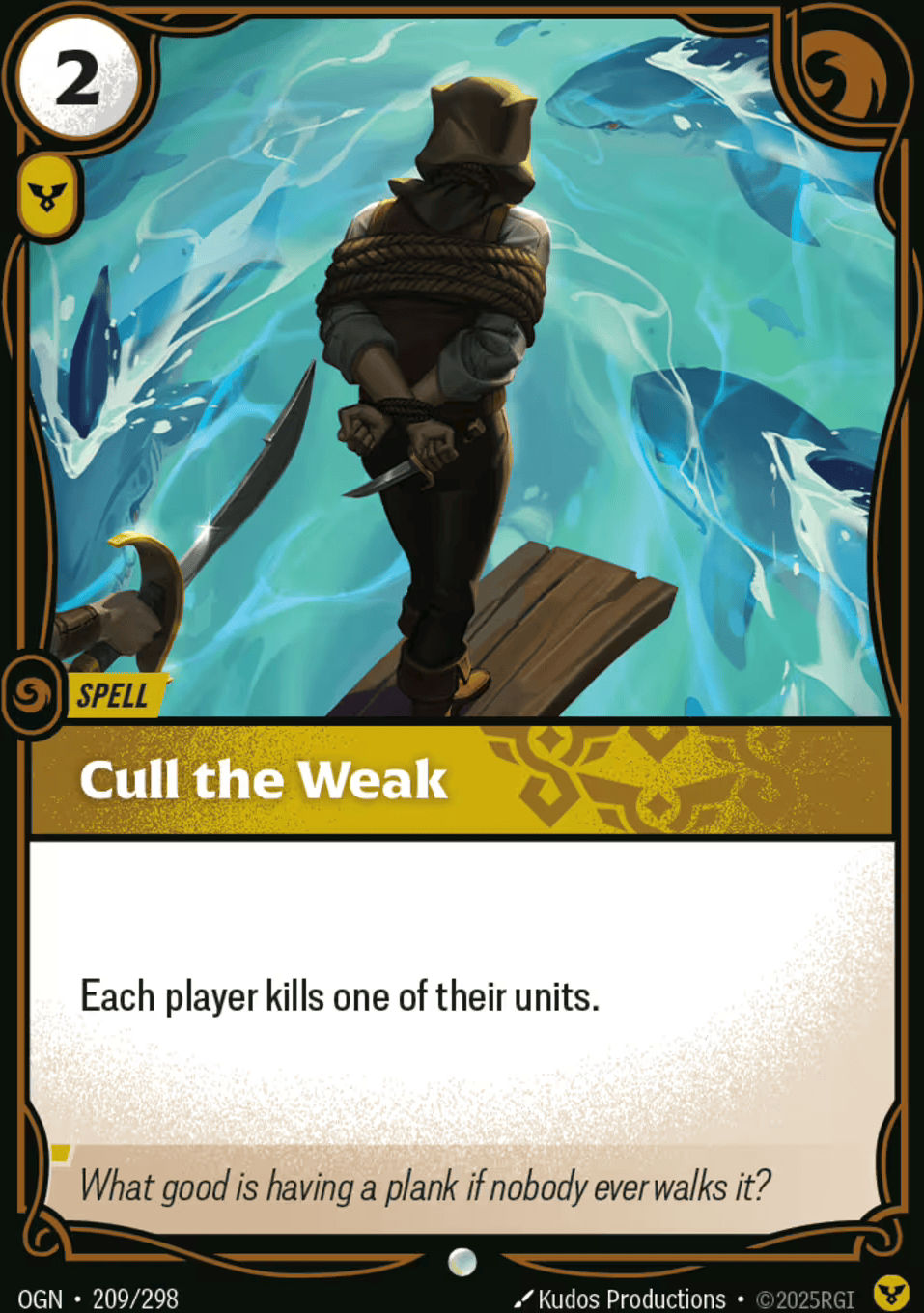 Cull the Weak