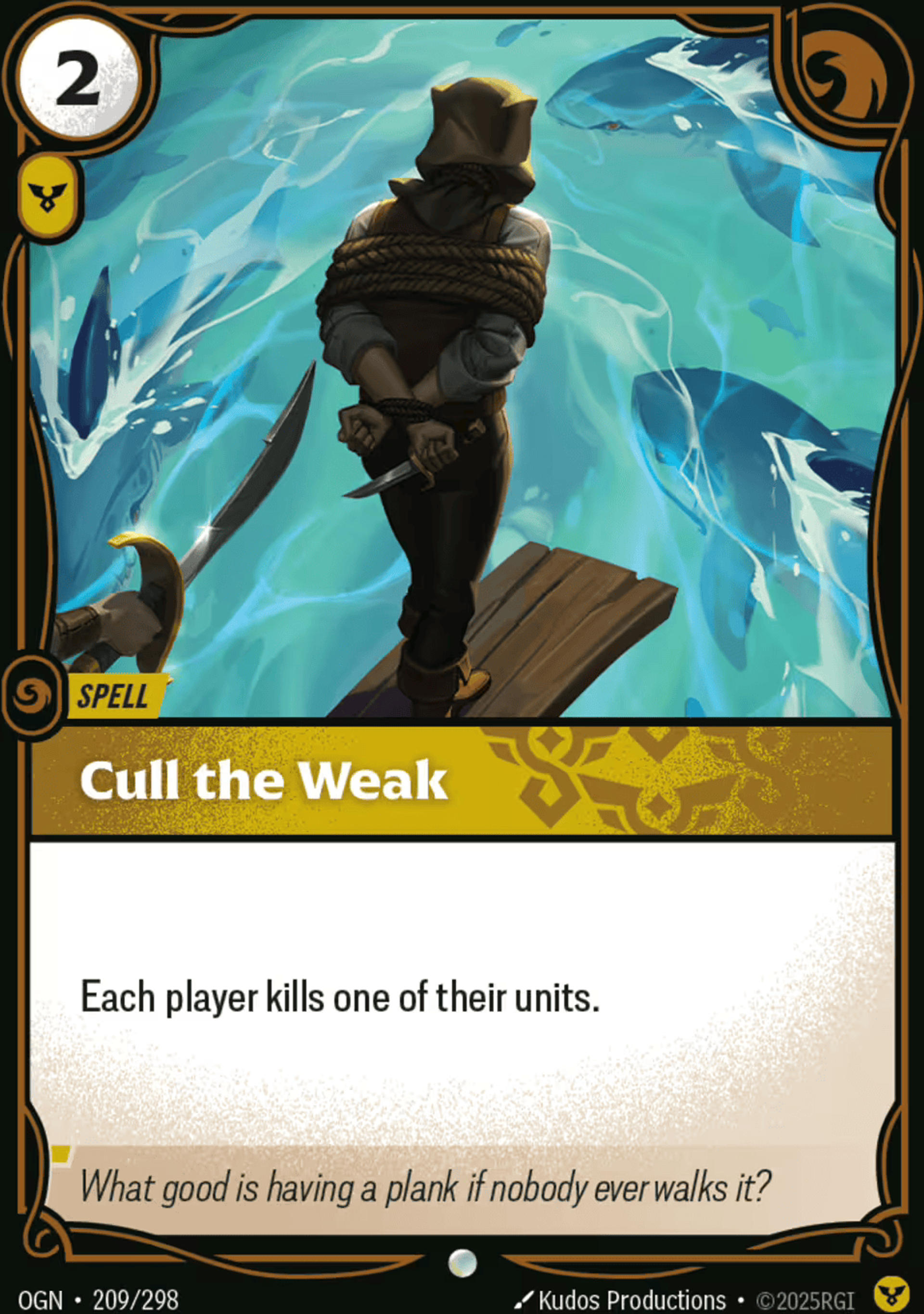 Cull the Weak — Origins - Main Set — Riftbound