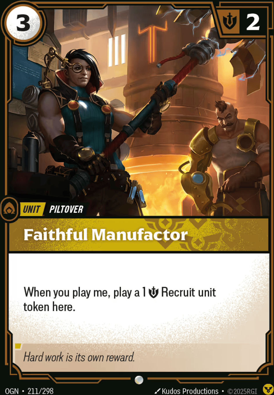 Faithful Manufactor