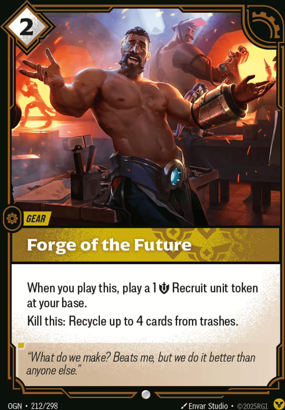 Forge of the Future — Origins - Main Set — Riftbound