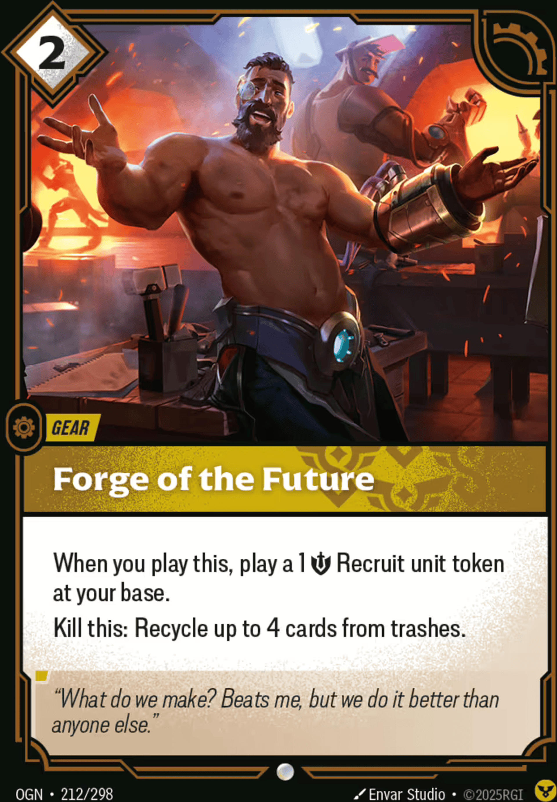 Forge of the Future — Origins - Main Set — Riftbound
