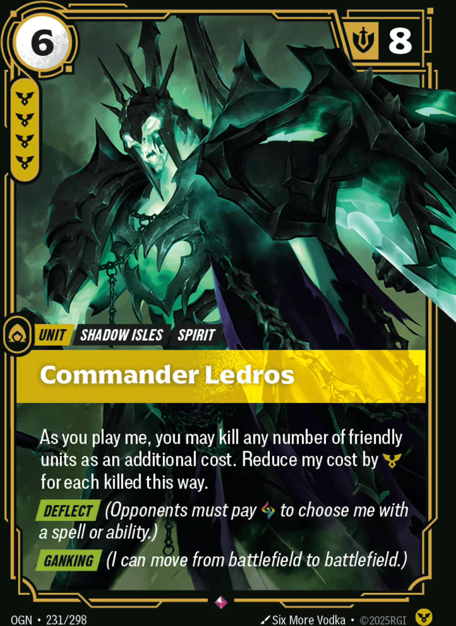 Commander Ledros — Origins - Main Set — Riftbound