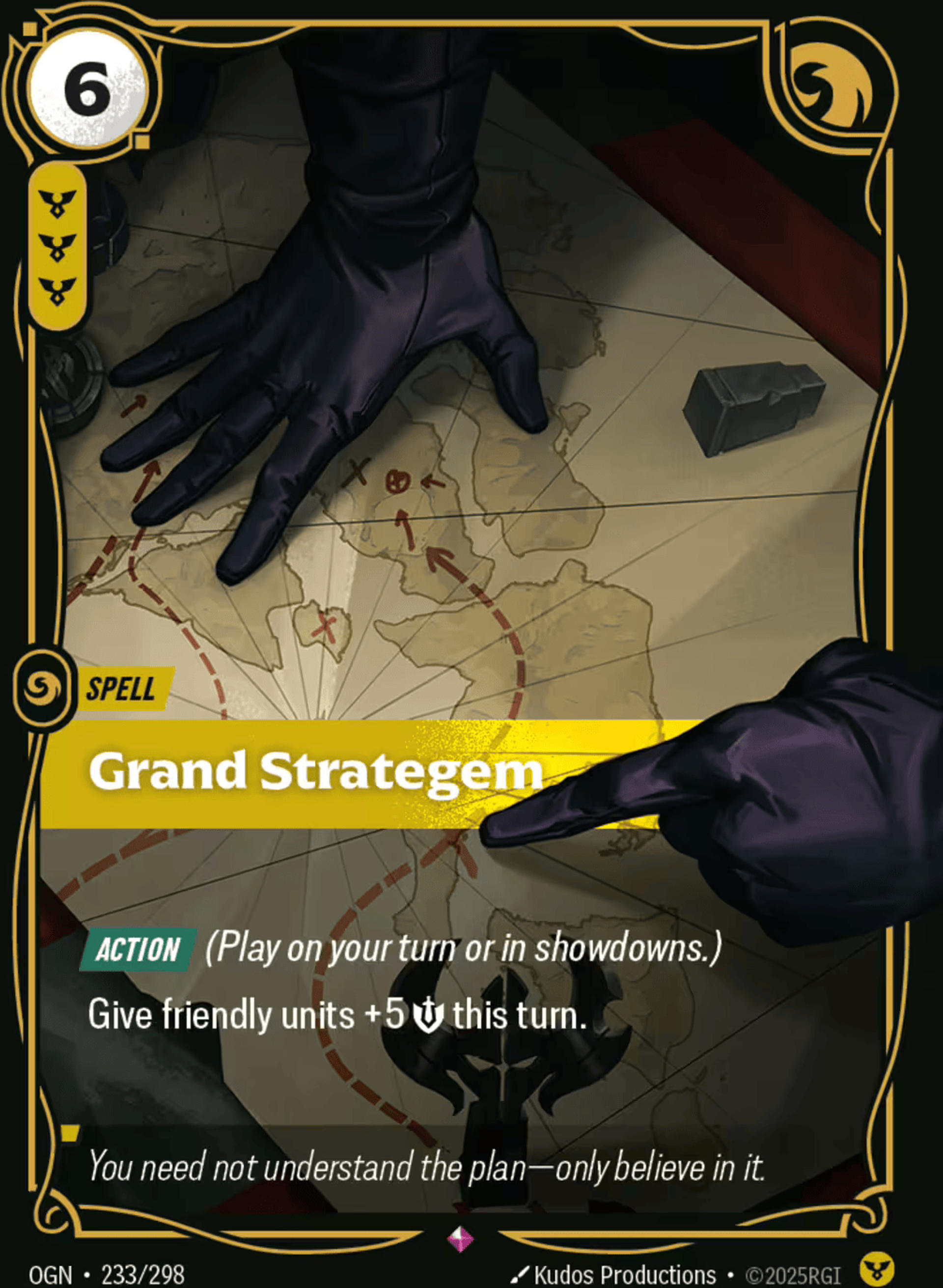 Grand Strategem — Origins - Main Set — Riftbound