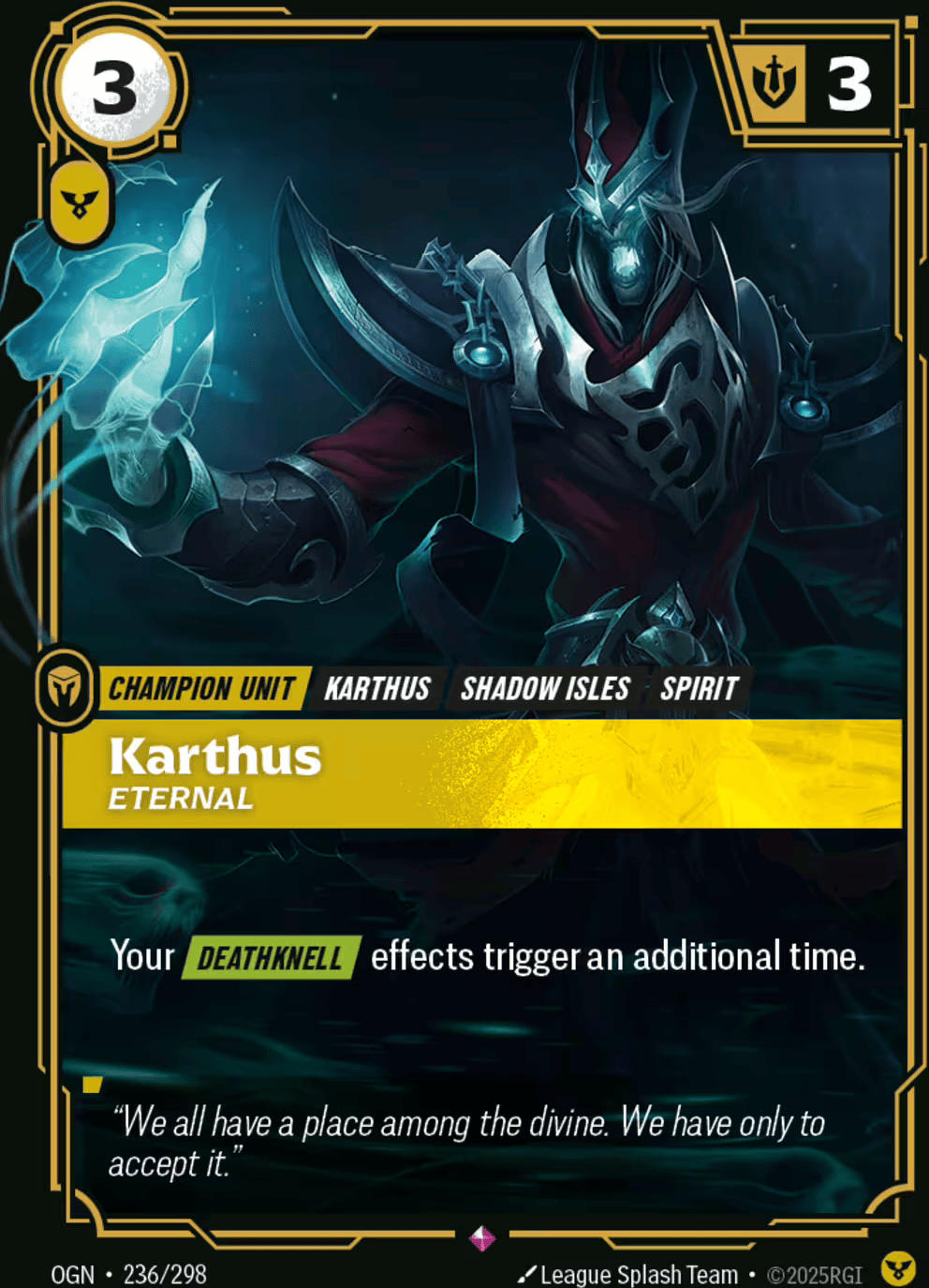 Karthus - Eternal — Origins - Main Set — Riftbound