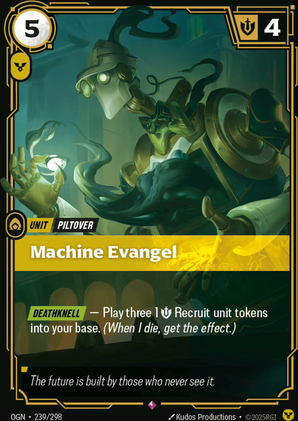 Machine Evangel