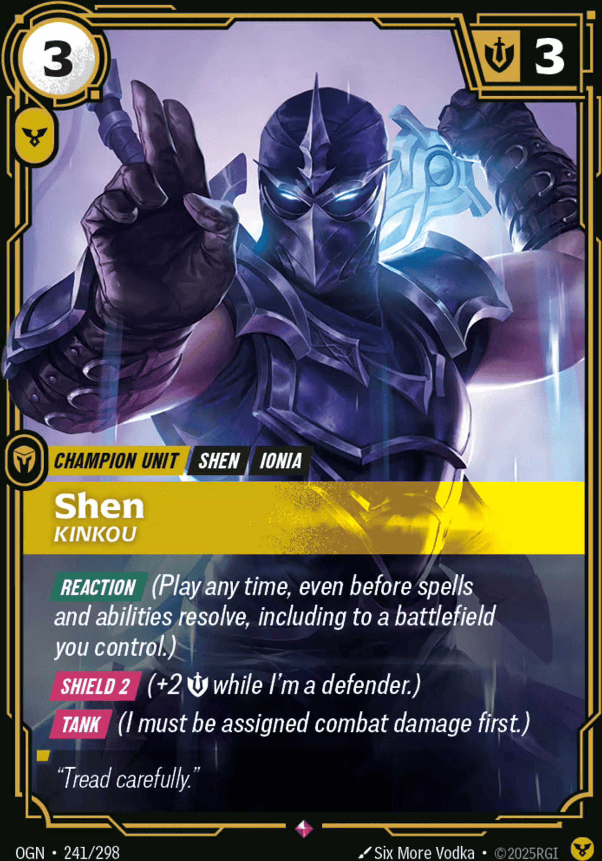 Shen - Kinkou — Origins - Main Set — Riftbound
