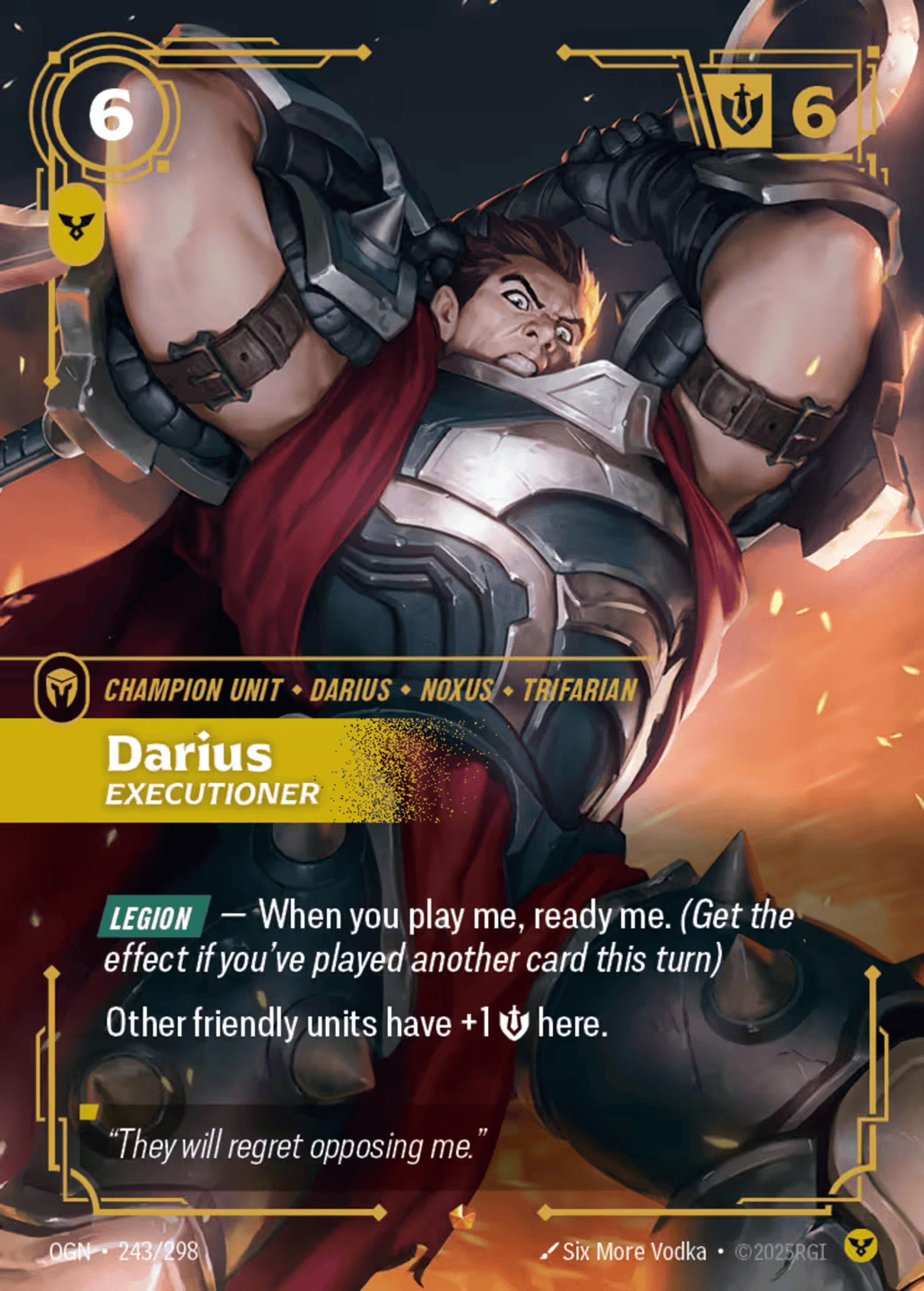 Darius - Executioner — Origins - Main Set — Riftbound