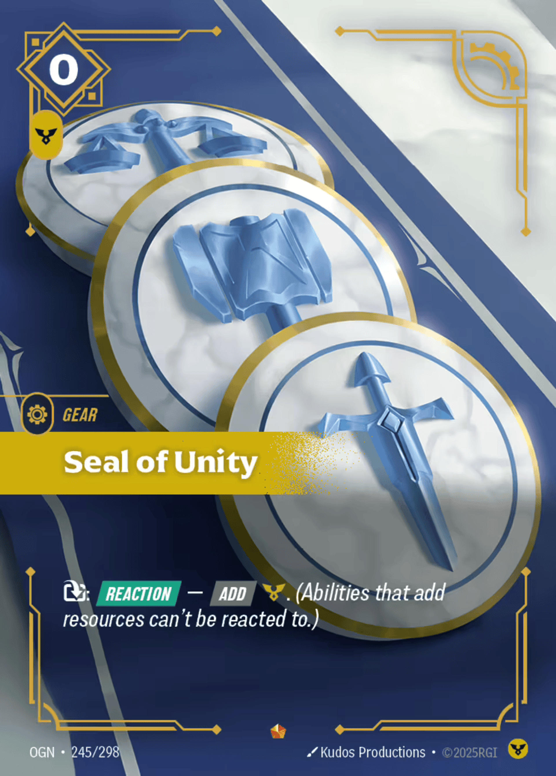 Seal of Unity — Origins - Main Set — Riftbound