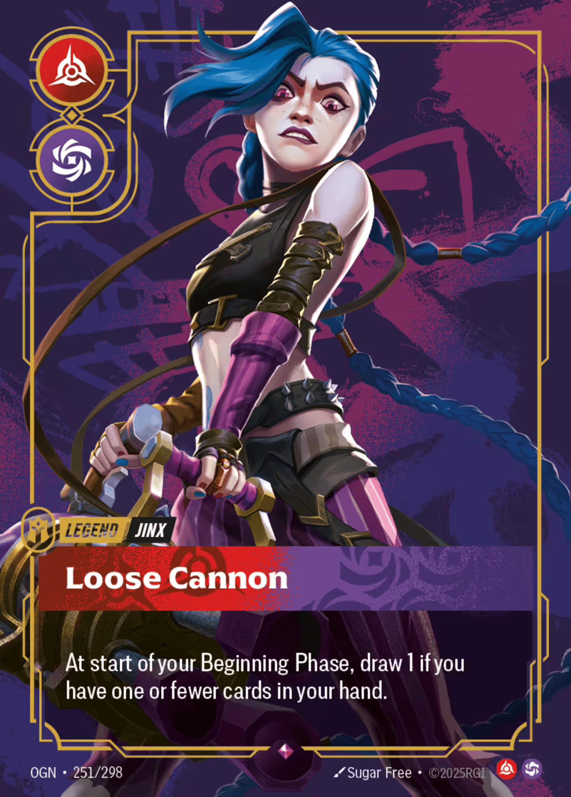 Jinx - Loose Cannon — Origins - Main Set — Riftbound