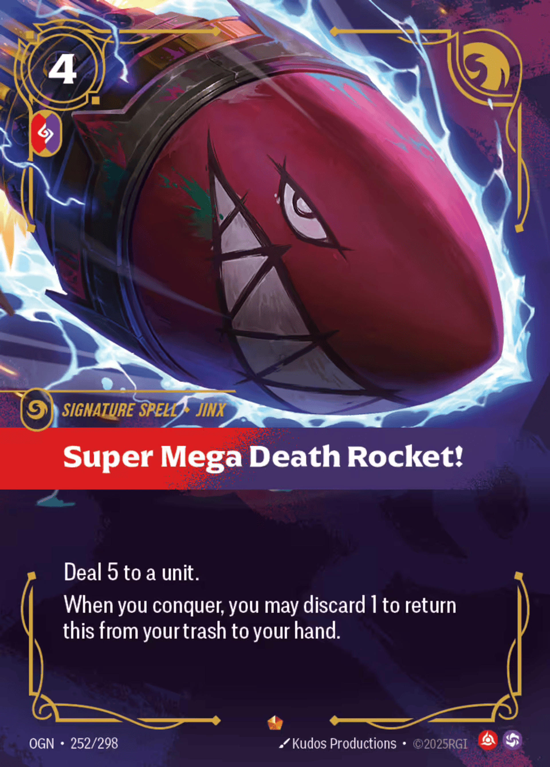 Super Mega Death Rocket! — Origins - Main Set — Riftbound