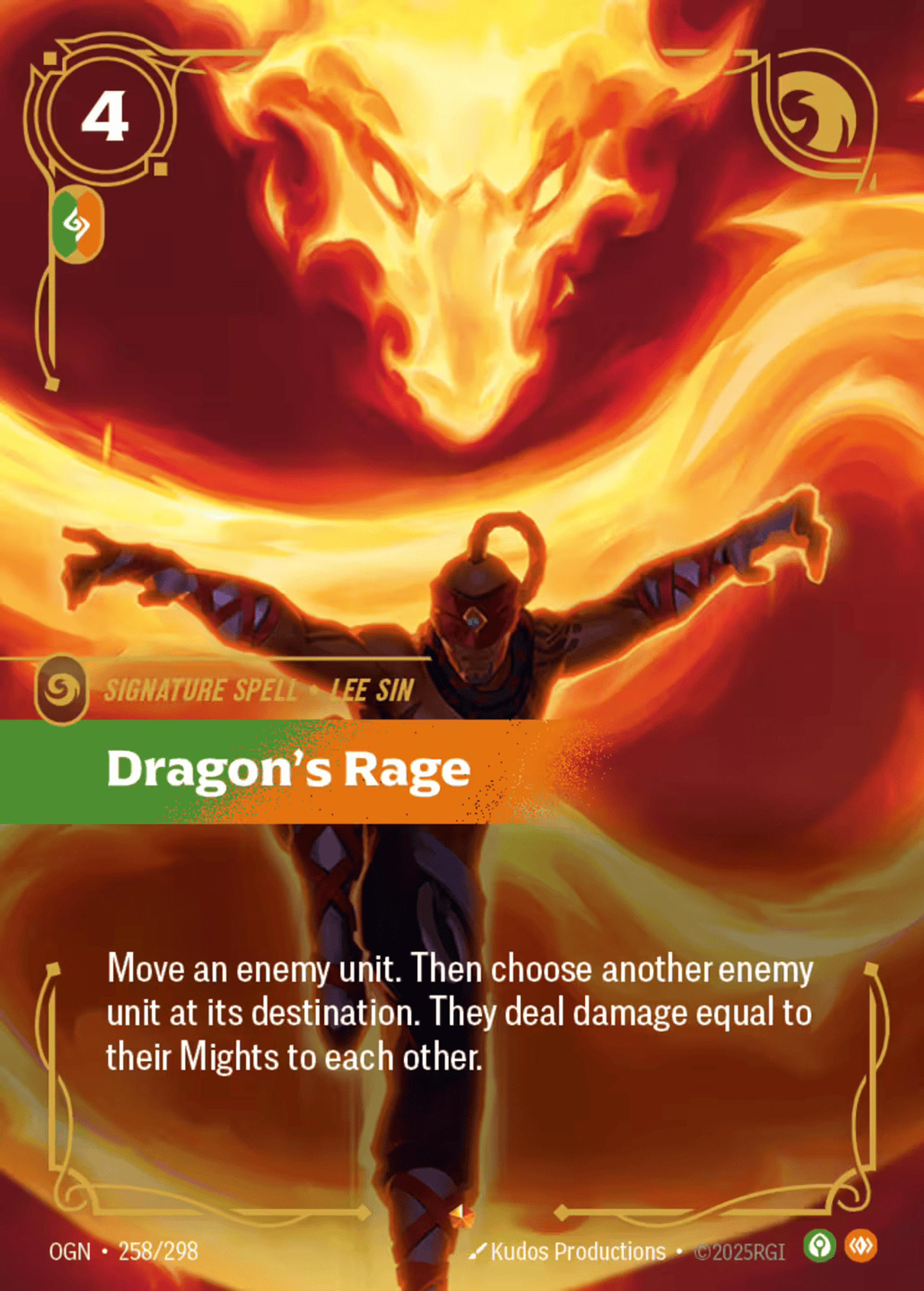 Dragon's Rage — Origins - Main Set — Riftbound