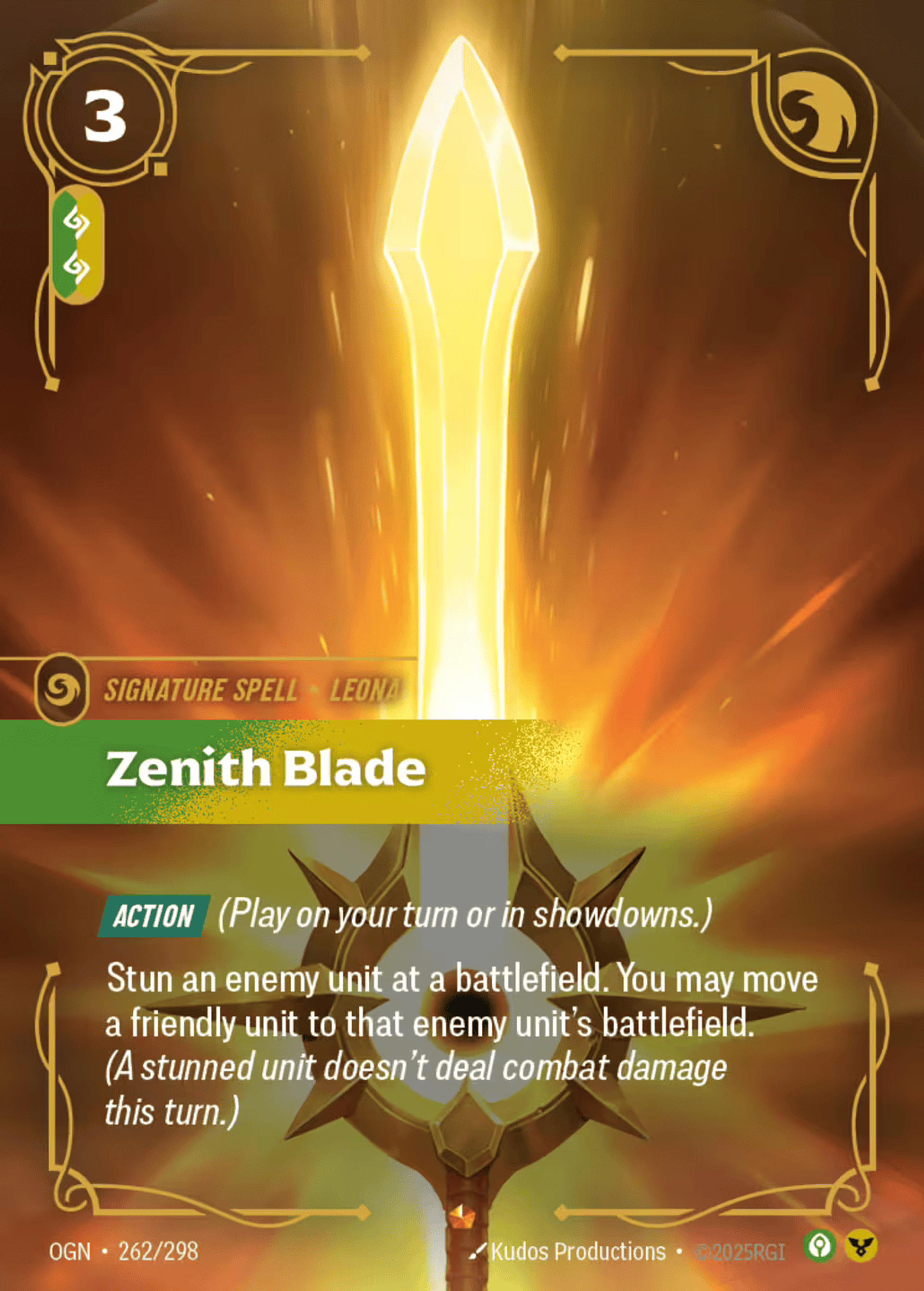 Zenith Blade — Origins - Main Set — Riftbound