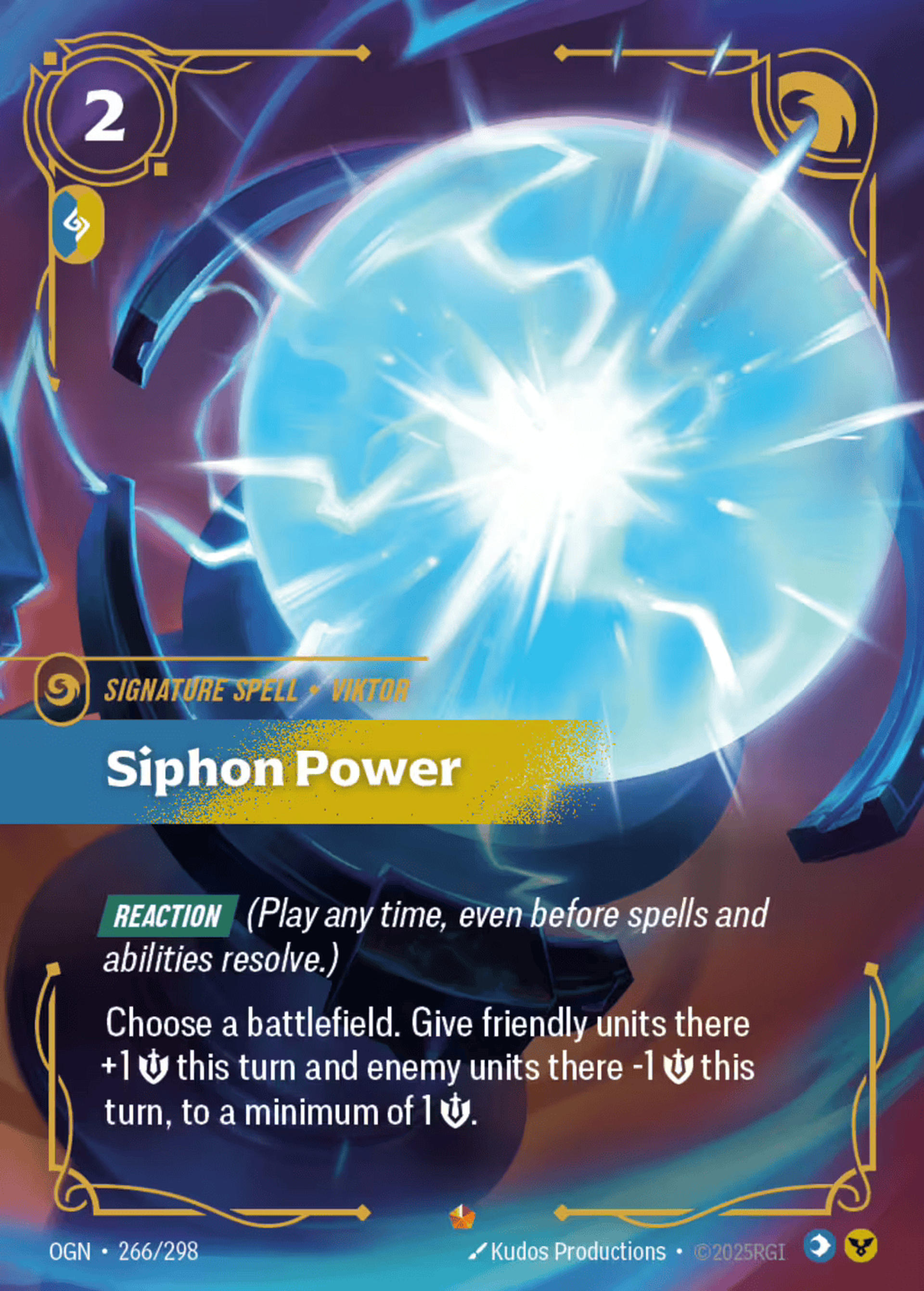 Siphon Power — Origins - Main Set — Riftbound