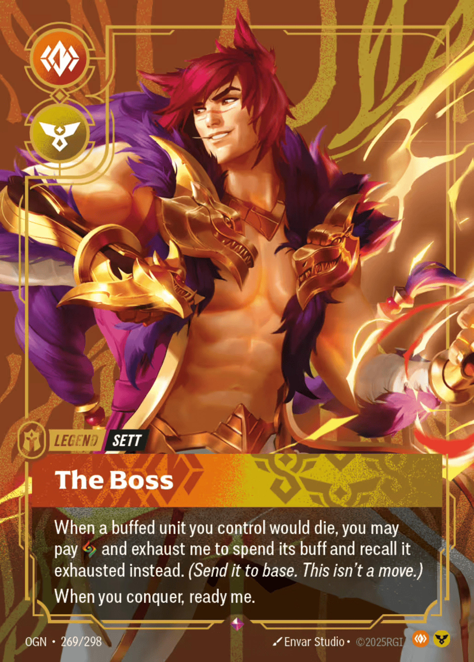 Sett - The Boss — Origins - Main Set — Riftbound