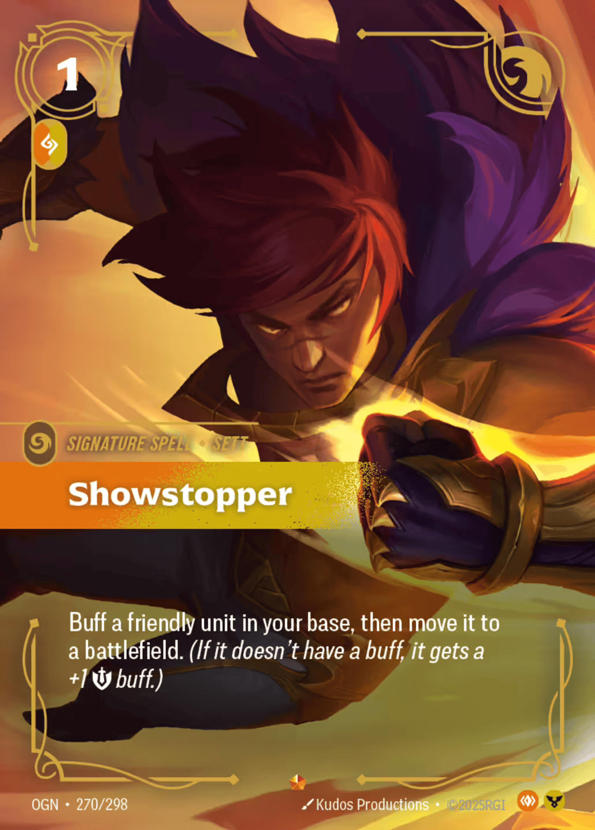 Showstopper — Origins - Main Set — Riftbound: League of Legends TCG