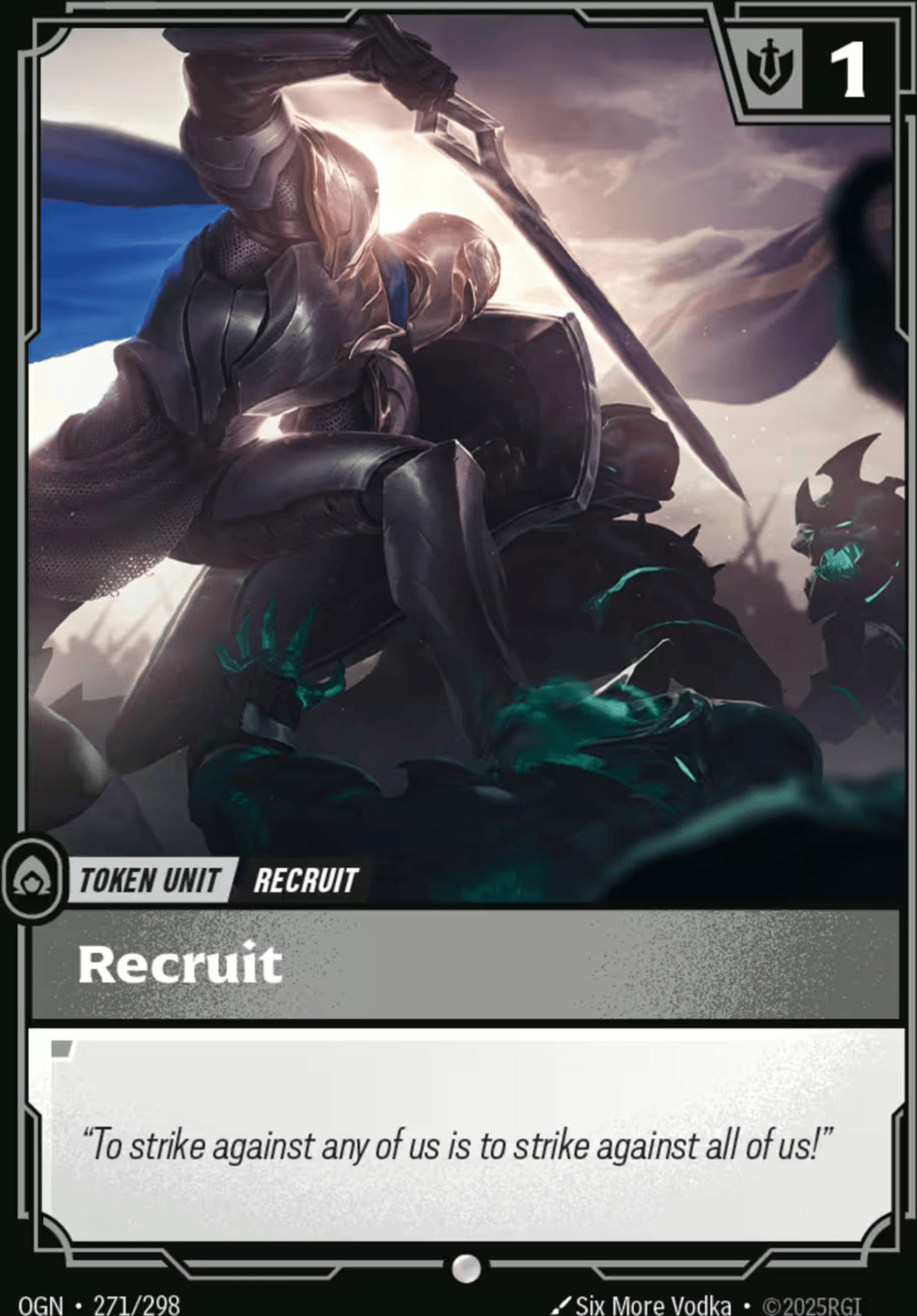 Recruit (DE) — Origins - Main Set — Riftbound
