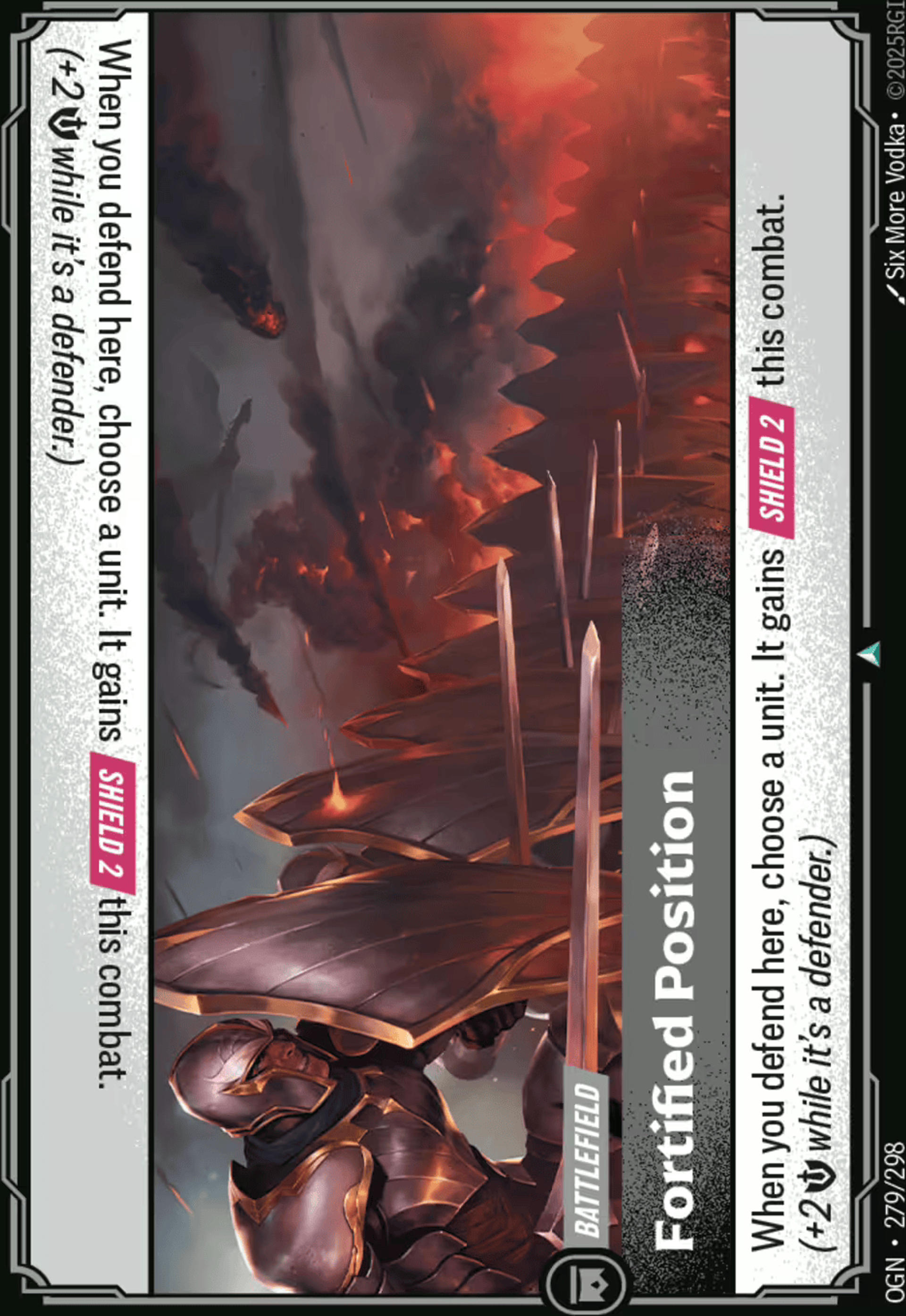 Fortified Position — Origins - Main Set — Riftbound