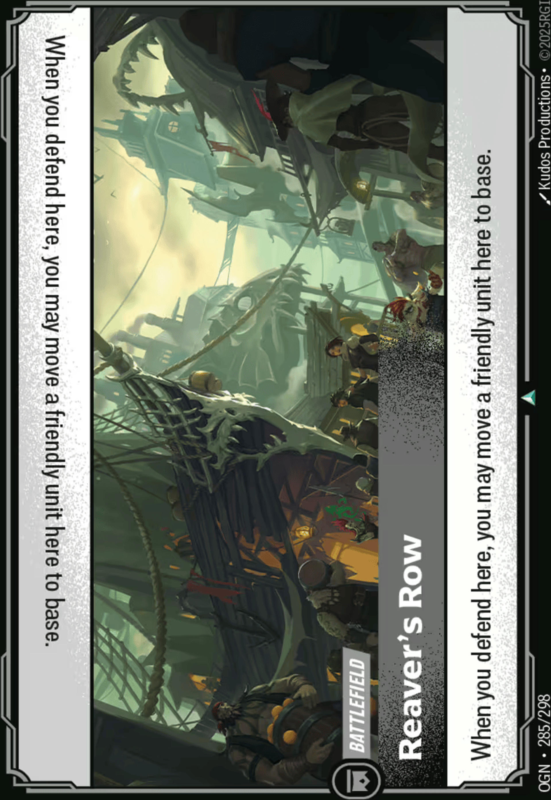 Reaver's Row — Origins - Main Set — Riftbound: League of Legends TCG