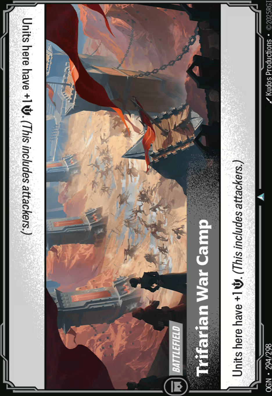 Trifarian War Camp — Origins - Main Set — Riftbound