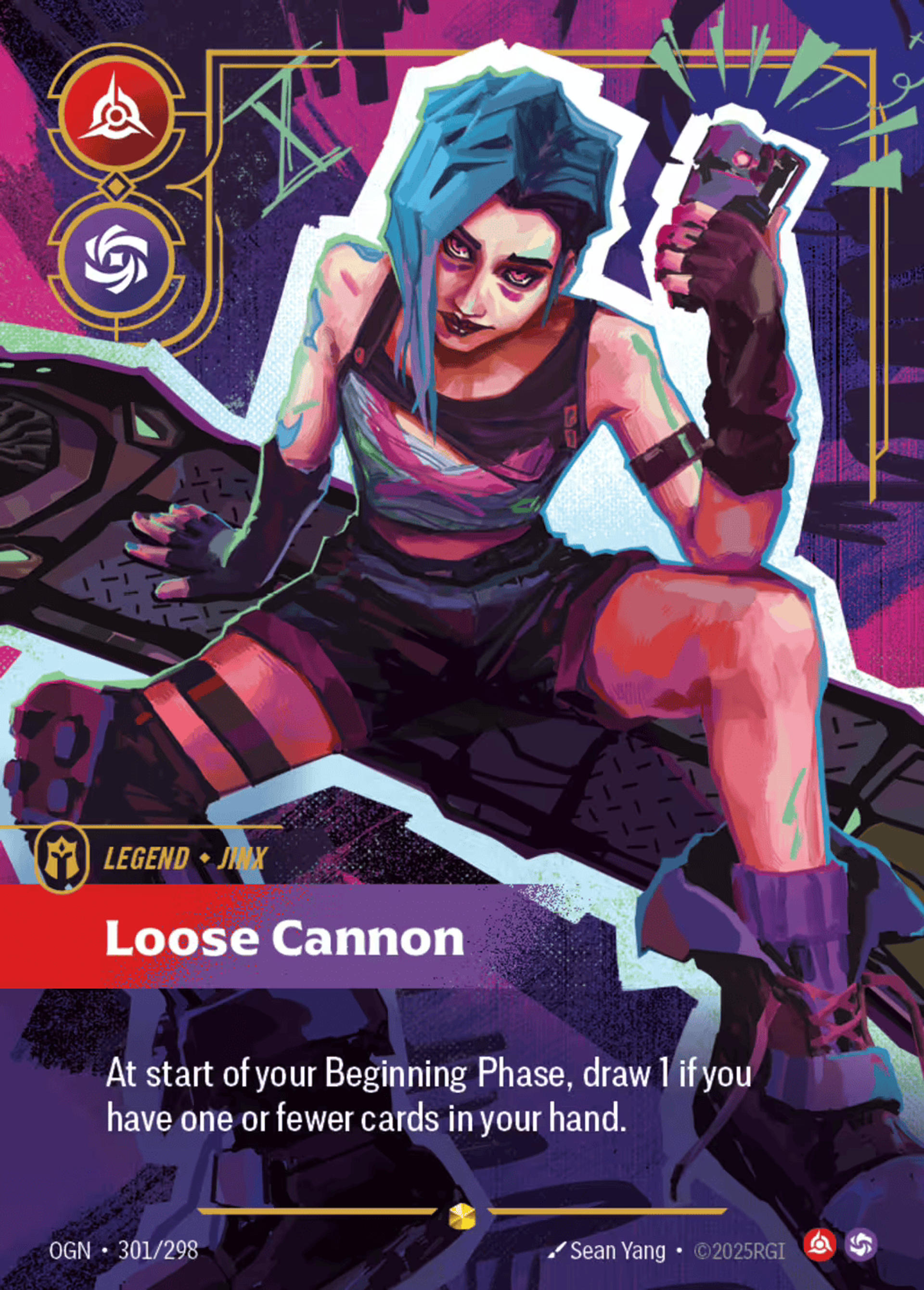 Jinx - Loose Cannon — Origins - Main Set — Riftbound