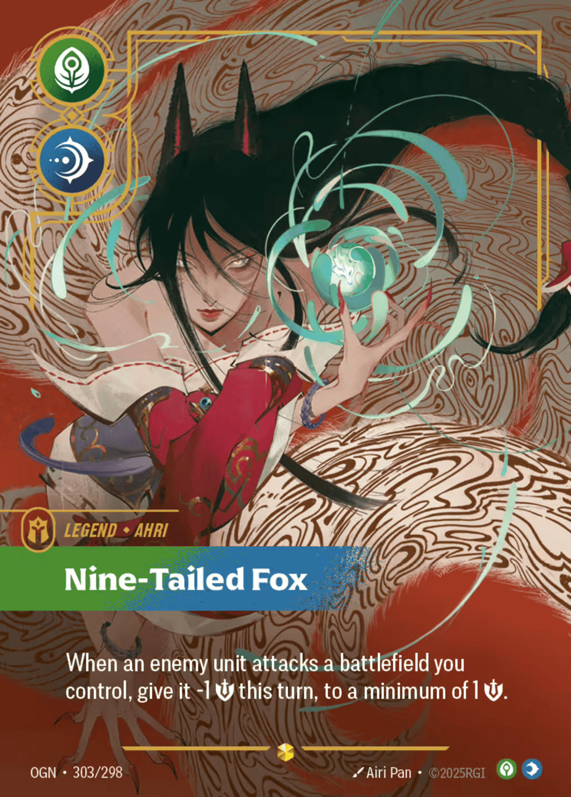 Ahri - Nine-Tailed Fox — Origins - Main Set — Riftbound