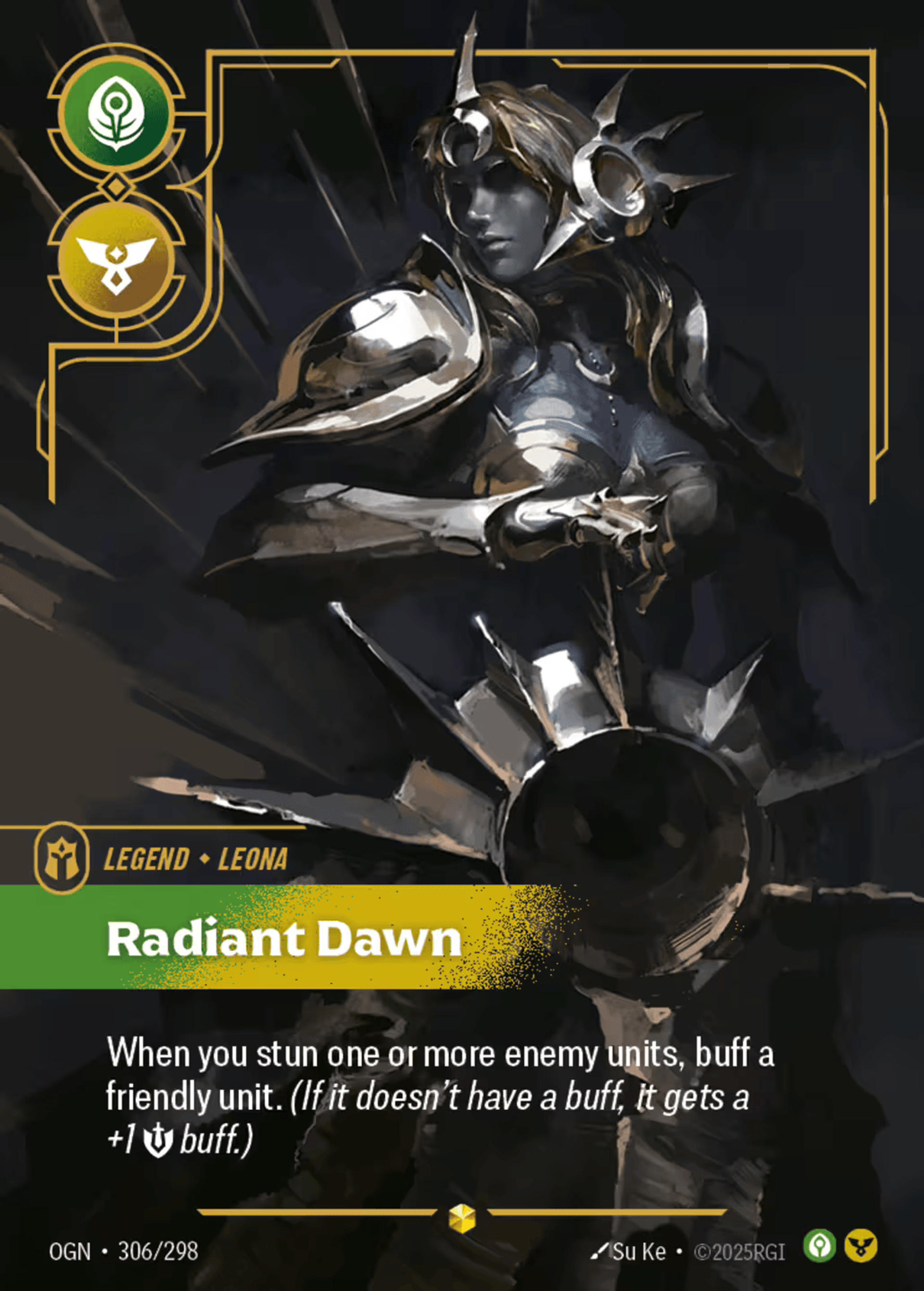 Leona - Radiant Dawn — Origins - Main Set — Riftbound