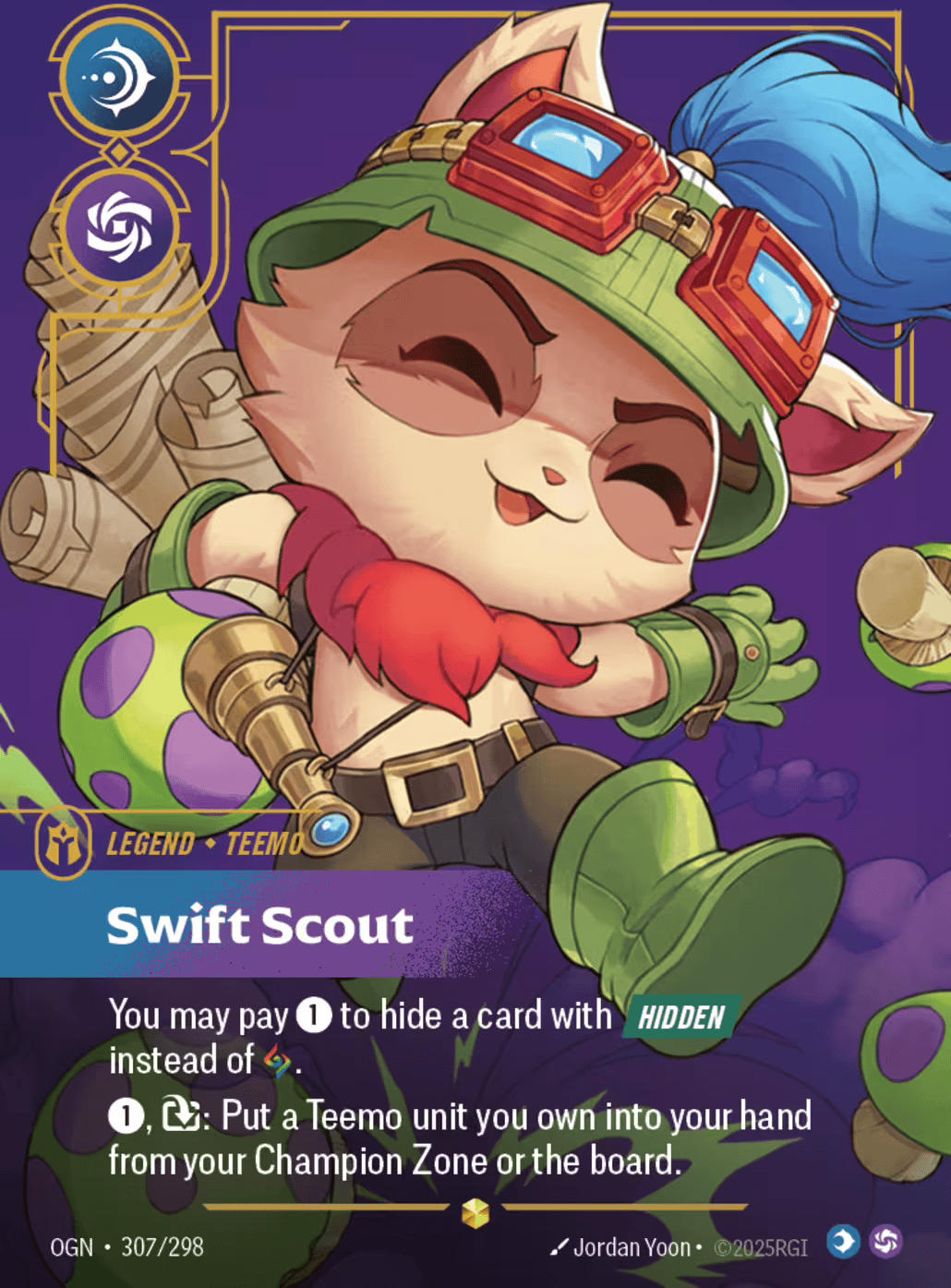 Teemo - Swift Scout — Origins - Main Set — Riftbound: League of Legends TCG