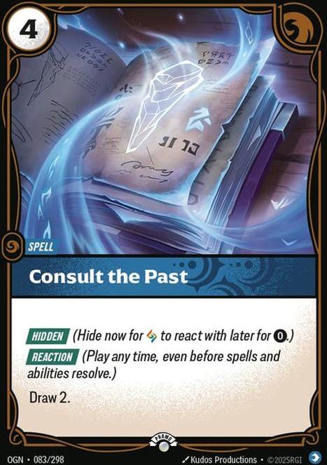 Consult the Past — Origins - Promo Cards — Riftbound: League of Legends TCG