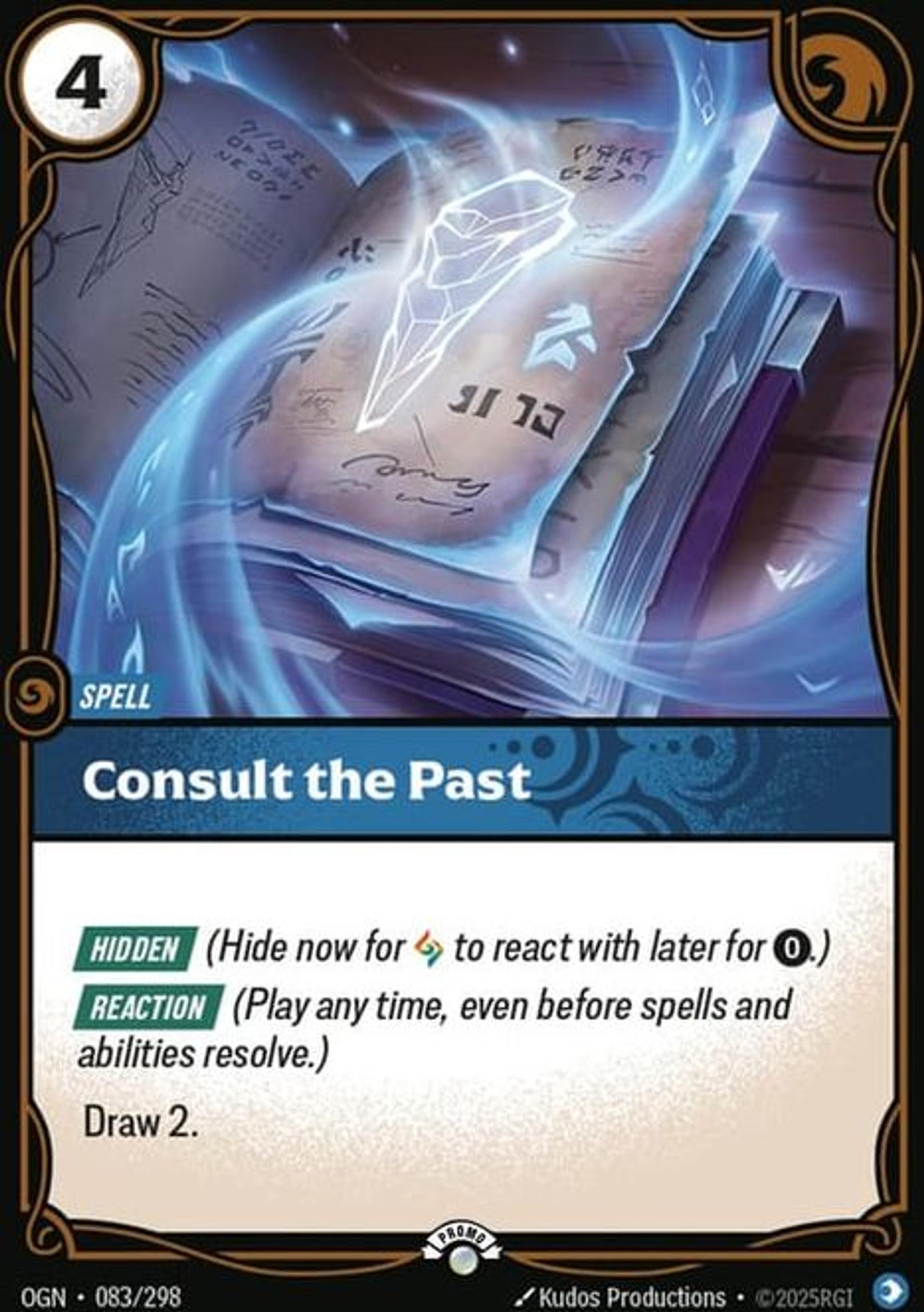Consult the Past — Origins - Promo Cards — Riftbound: League of Legends TCG