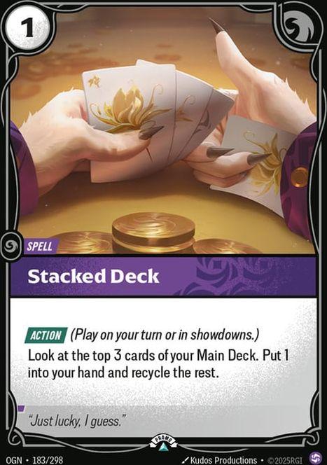 Stacked Deck — Origins - Promo Cards — Riftbound: League of Legends TCG