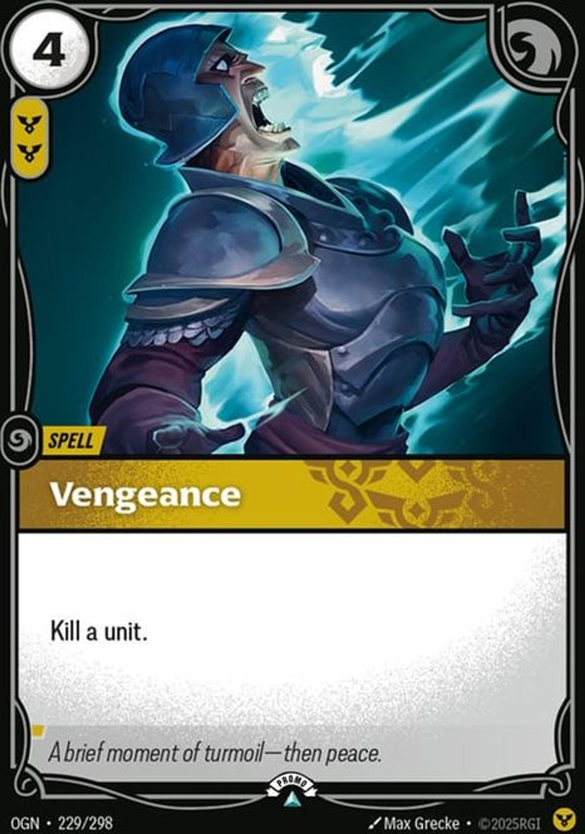 Vengeance — Origins - Promo Cards — Riftbound: League of Legends TCG