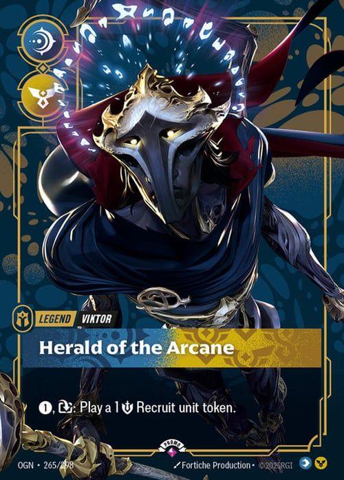 Viktor - Herald of the Arcane — Origins - Promo Cards — Riftbound: League of Legends TCG