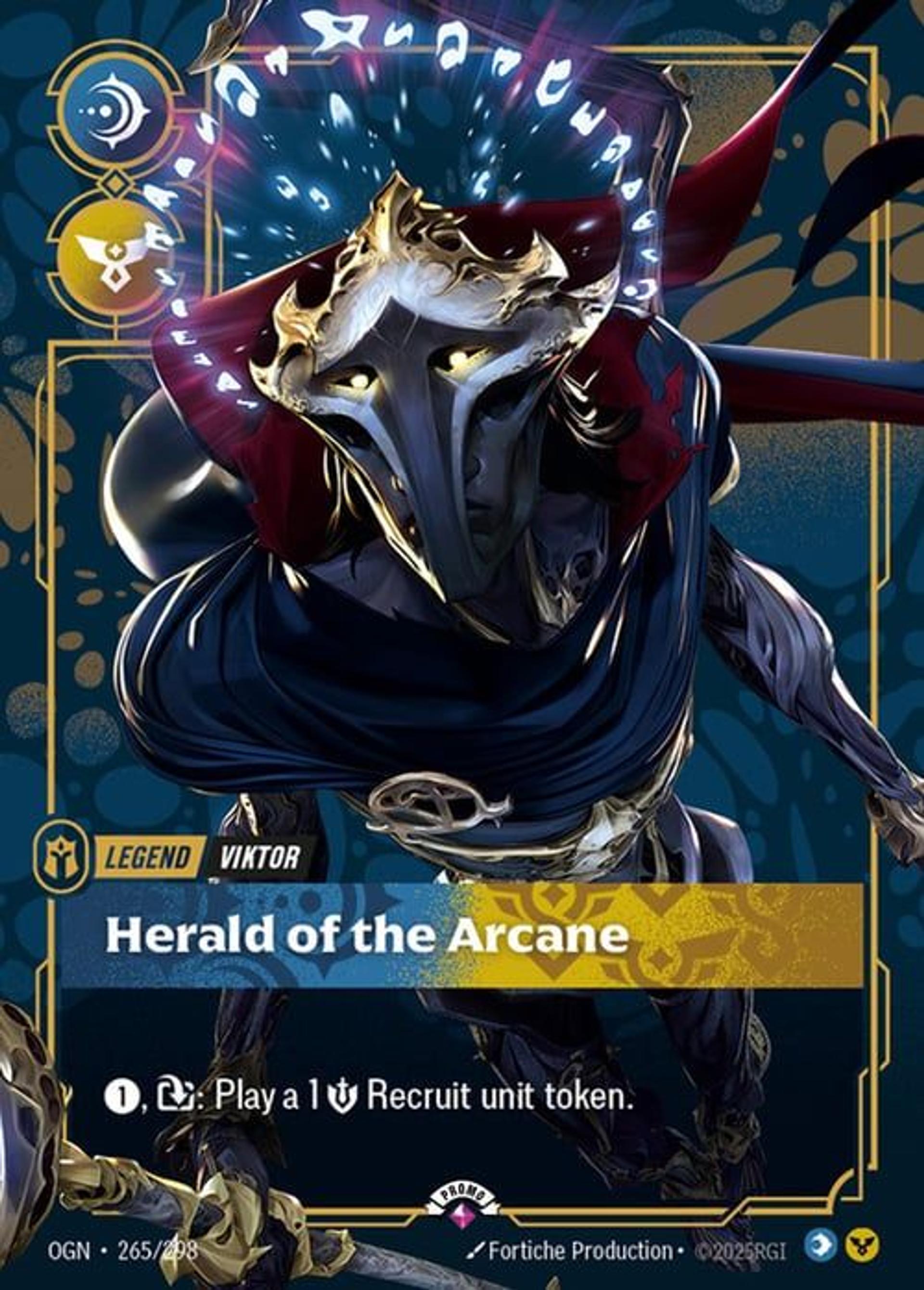 Viktor - Herald of the Arcane — Origins - Promo Cards — Riftbound