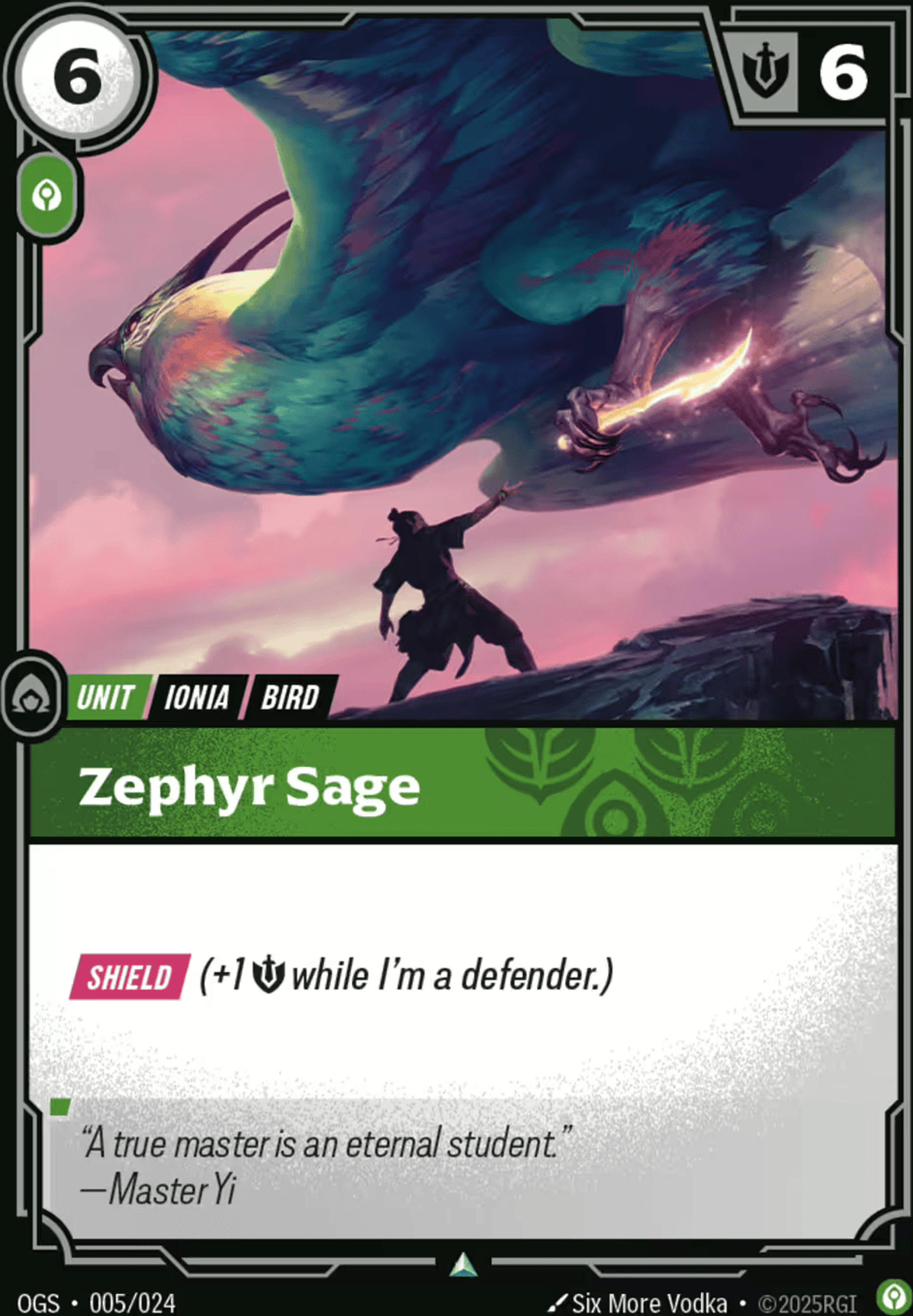 Zephyr Sage — Origins - Proving Grounds — Riftbound: League of Legends TCG