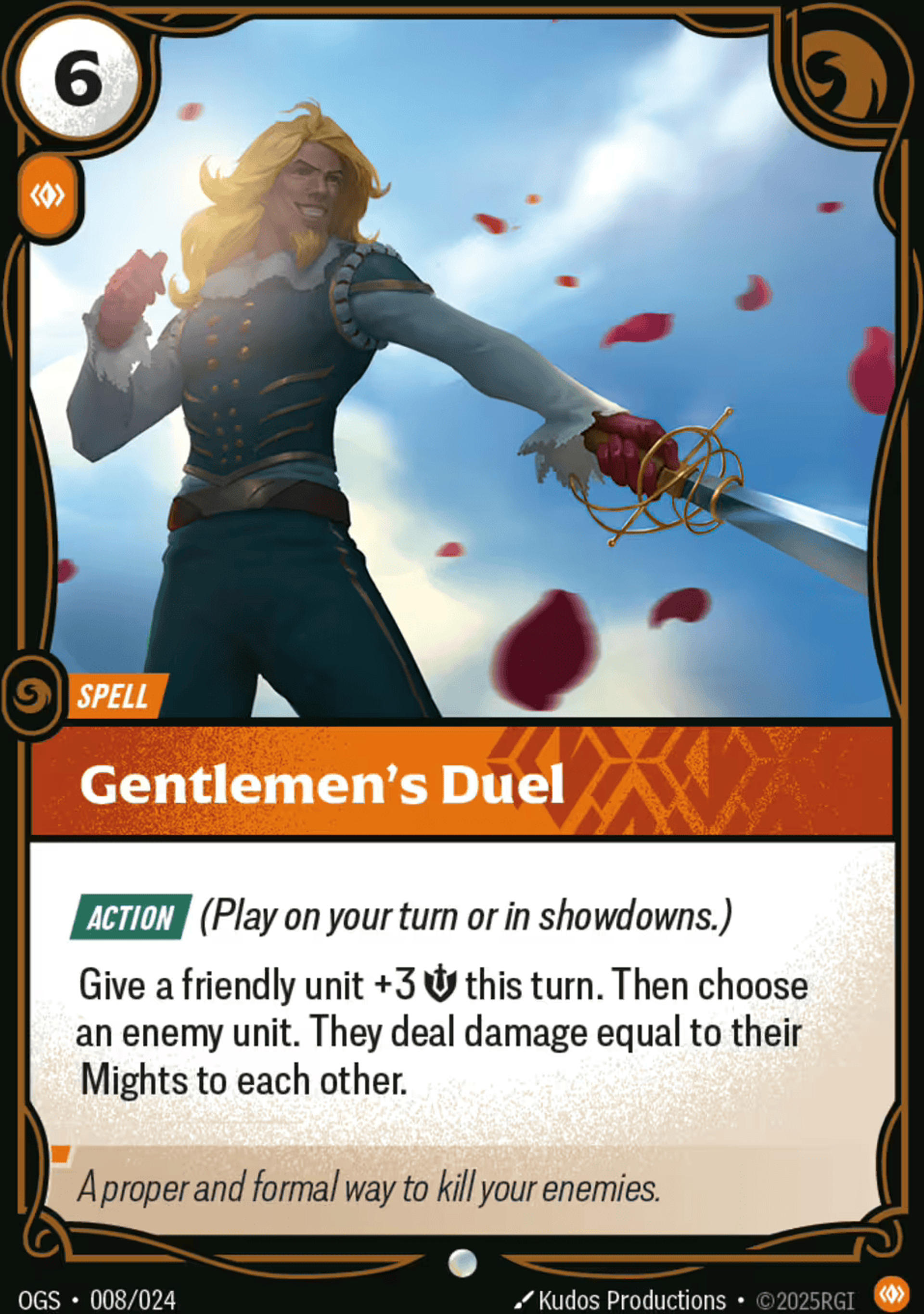 Gentlemen's Duel — Origins - Proving Grounds — Riftbound: League of Legends TCG