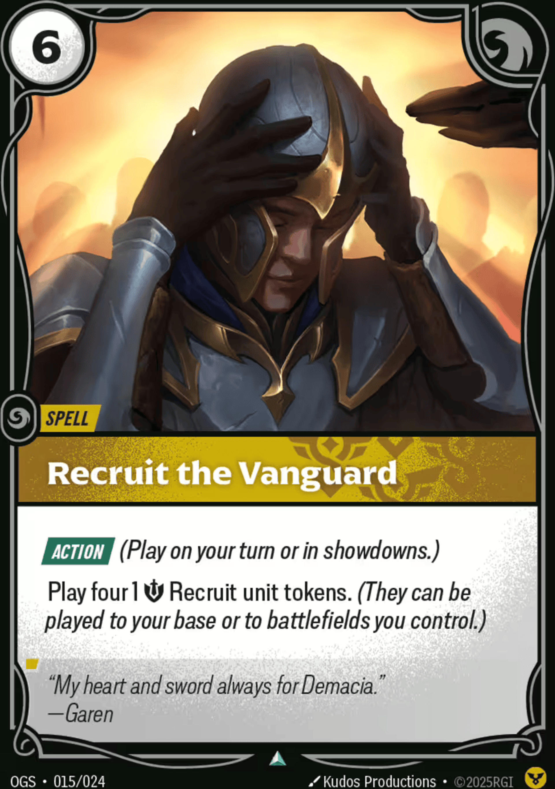 Recruit the Vanguard — Origins - Proving Grounds — Riftbound: League of Legends TCG