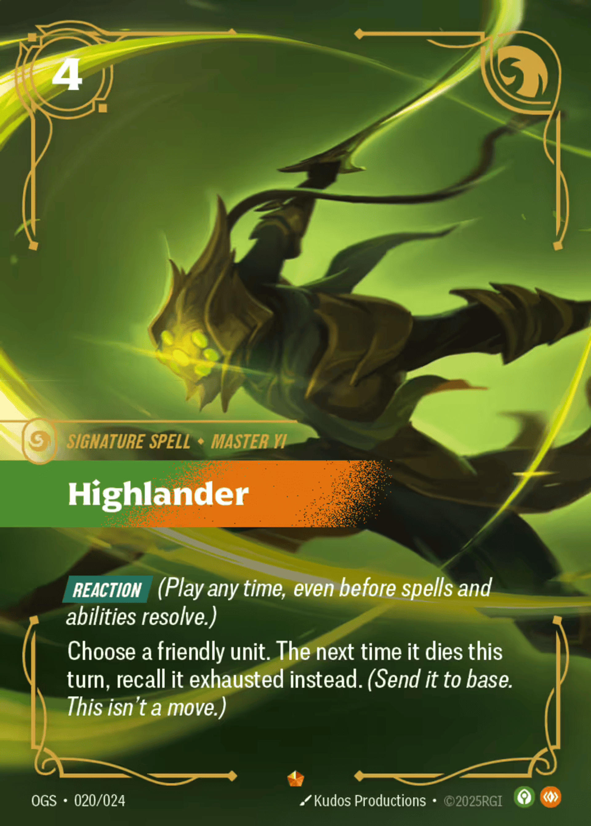 Highlander — Origins - Proving Grounds — Riftbound: League of Legends TCG