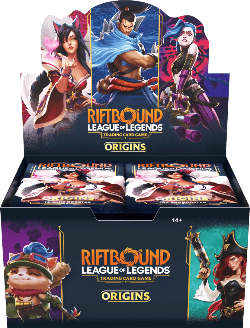 Boîte de boosters Origins from Origins - Main Set - Riftbound: League of Legends TCG