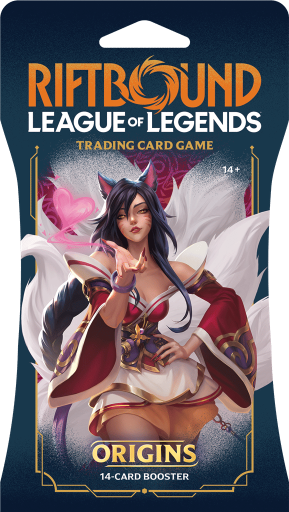 Origins Sleeved Booster Pack — Origins - Main Set — Riftbound: League of Legends TCG
