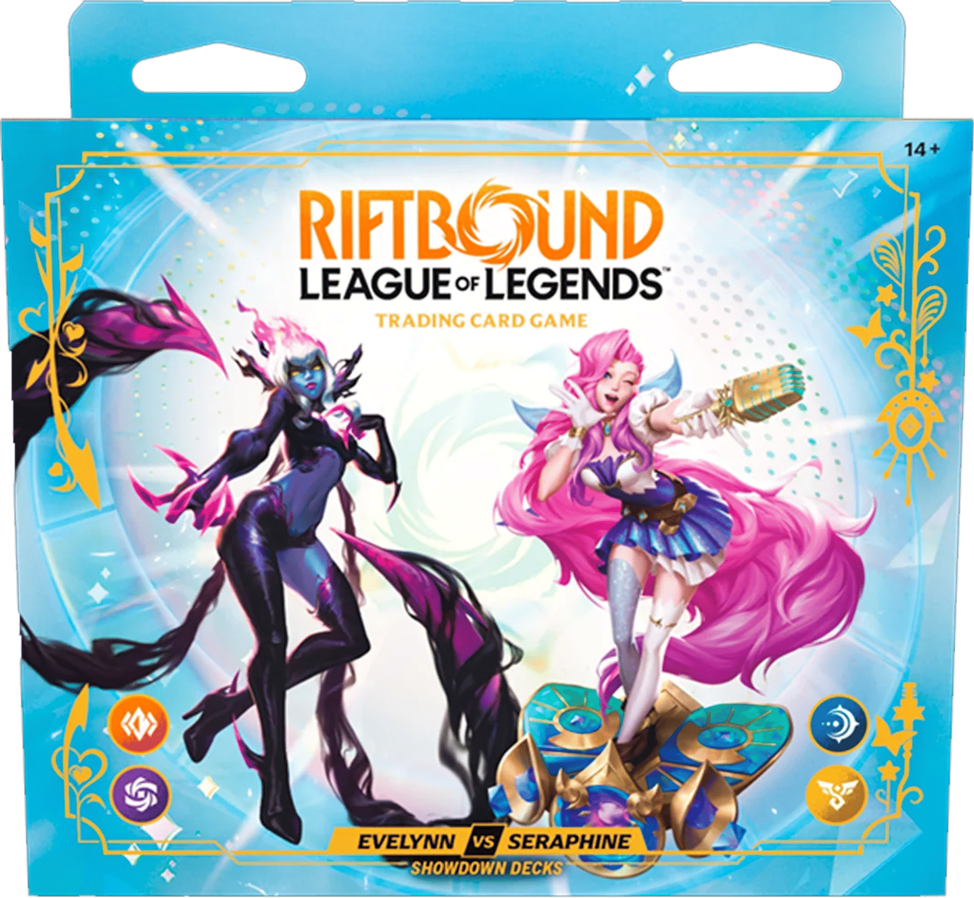 Product image for Radiance : Showdown Decks - Evelynn vs Seraphine