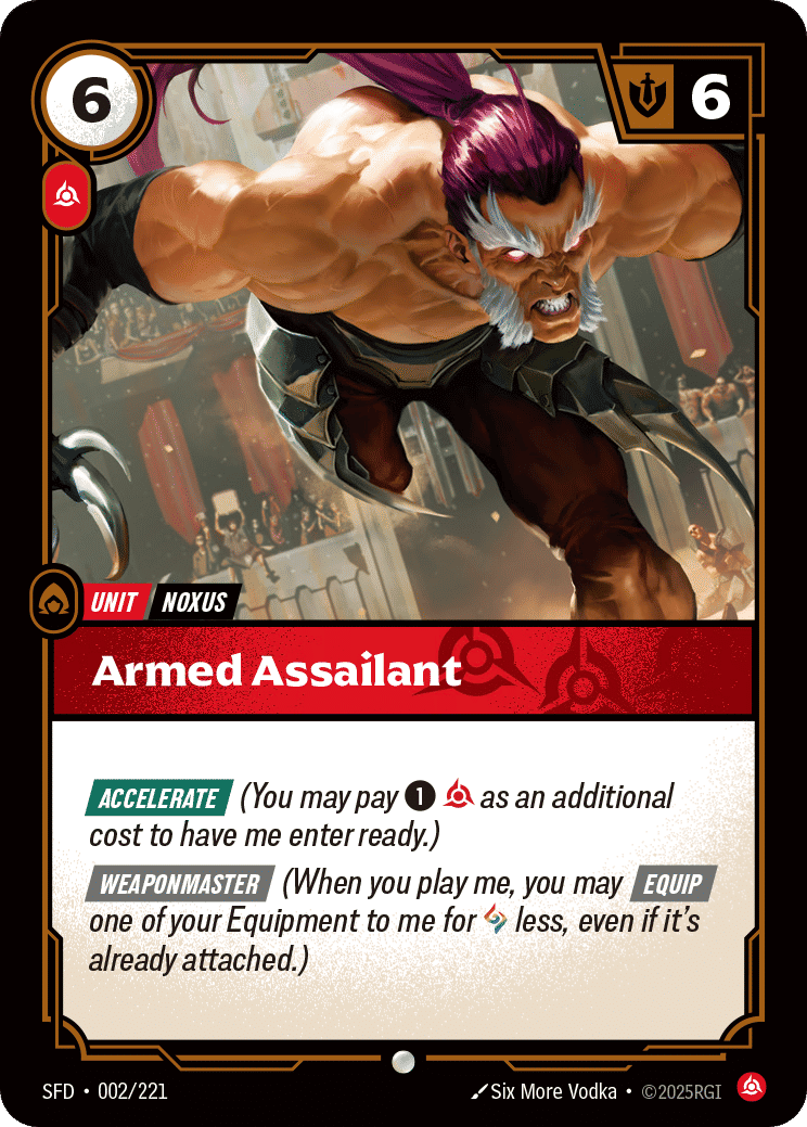 Armed Assailant — Spiritforged — Riftbound