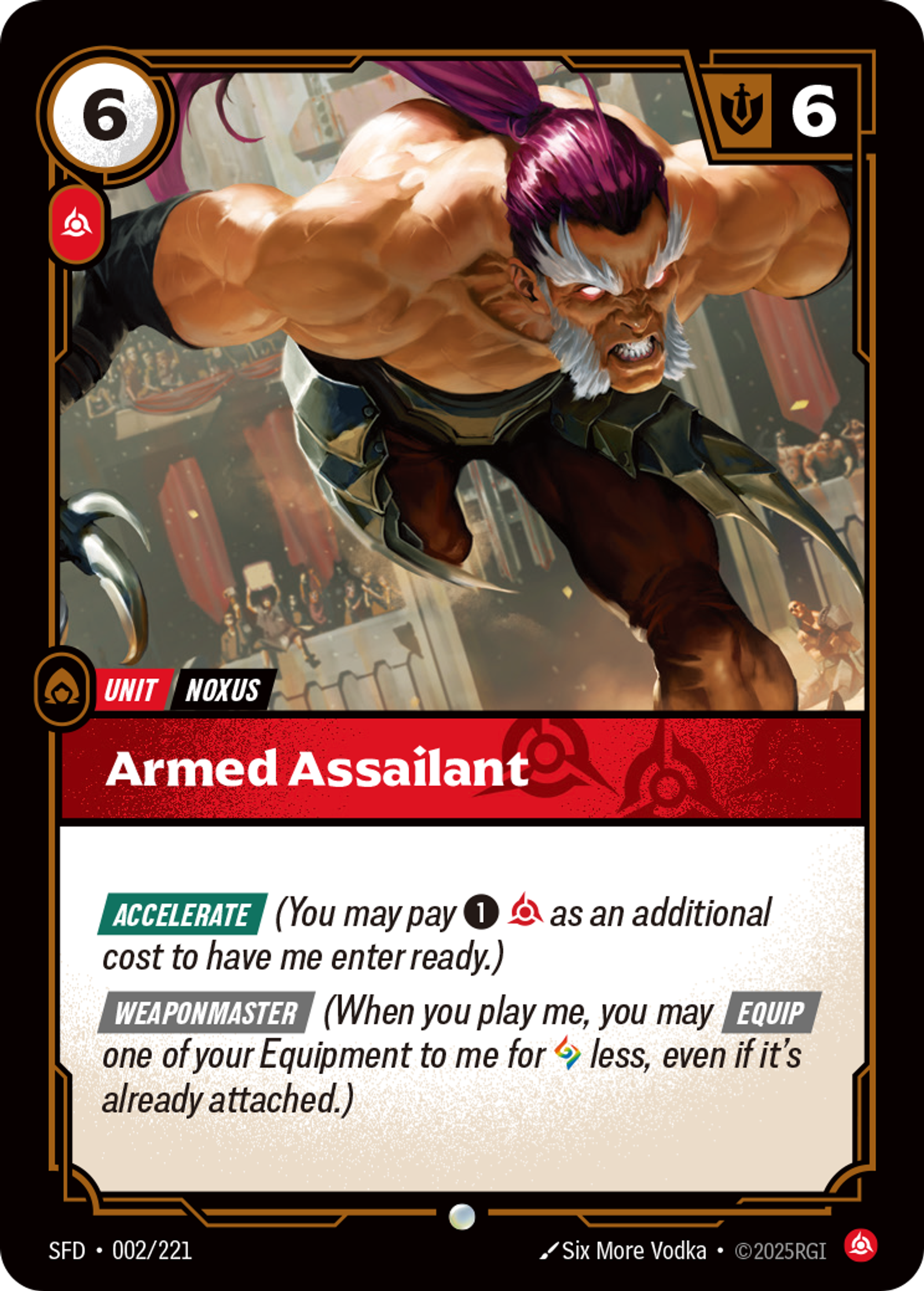 Armed Assailant — Spiritforged — Riftbound