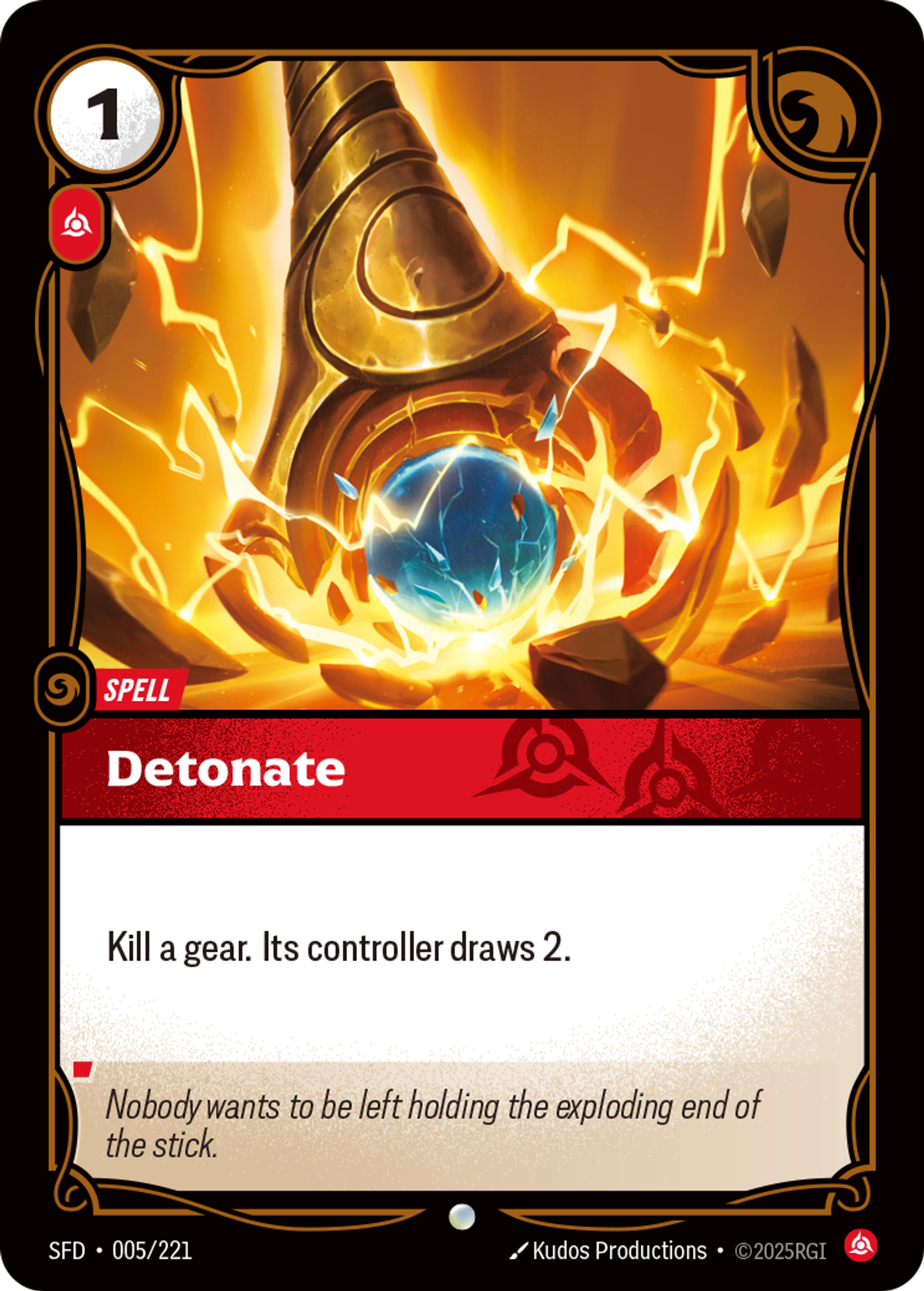 Detonate — Spiritforged — Riftbound